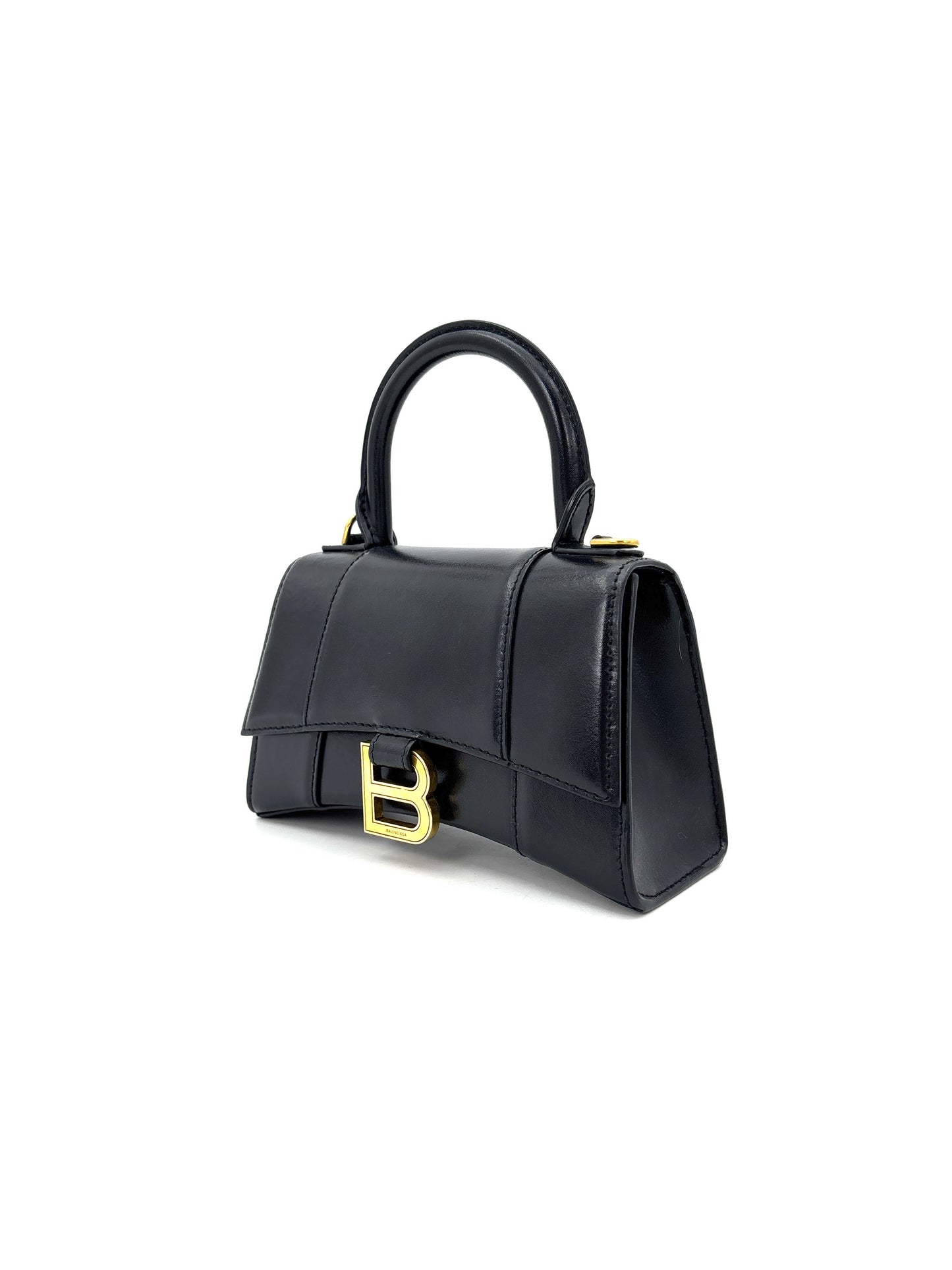 Balenciaga - hourglass - Leather - Black