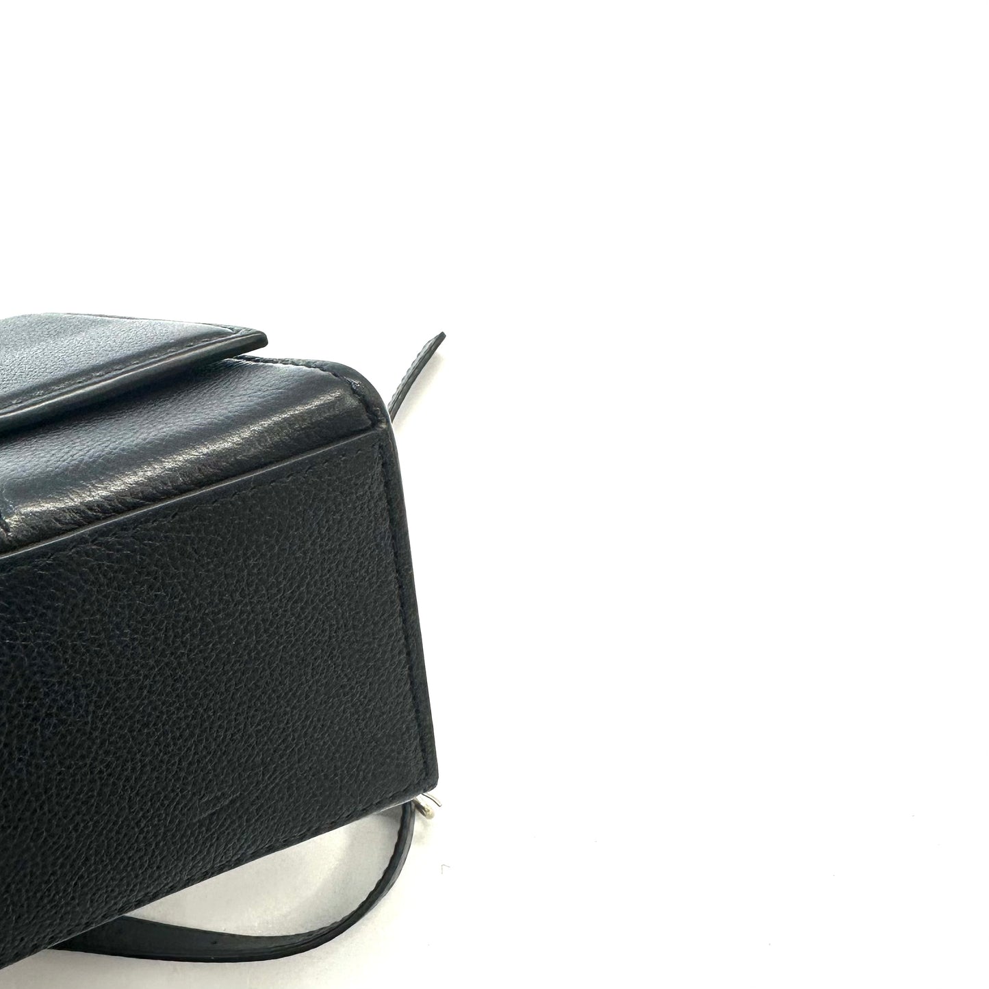 Balenciaga - Hourglass Bag - Leather - Black