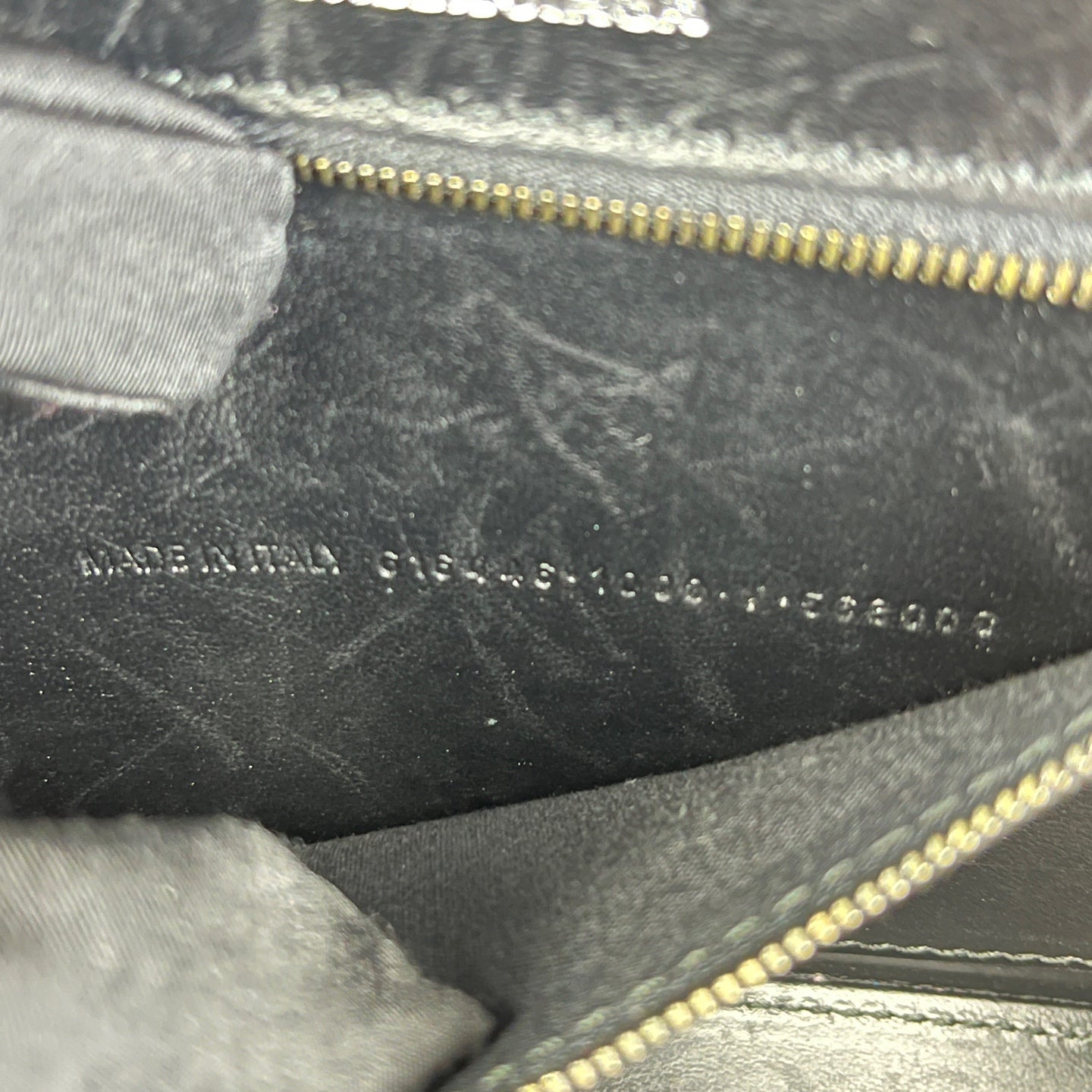 Balenciaga - Hourglass Bag - Crocodile-embossed calfskin leather - Black - (Small)