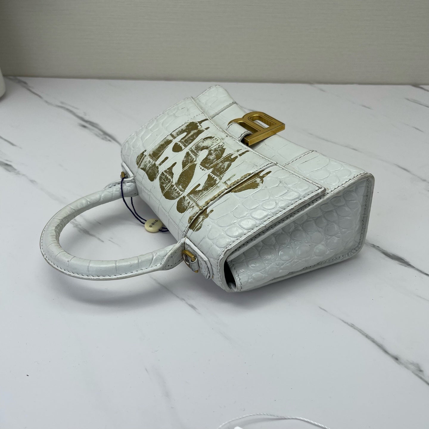 Balenciaga - Hourglass - Calfskin leather - White - (XS)