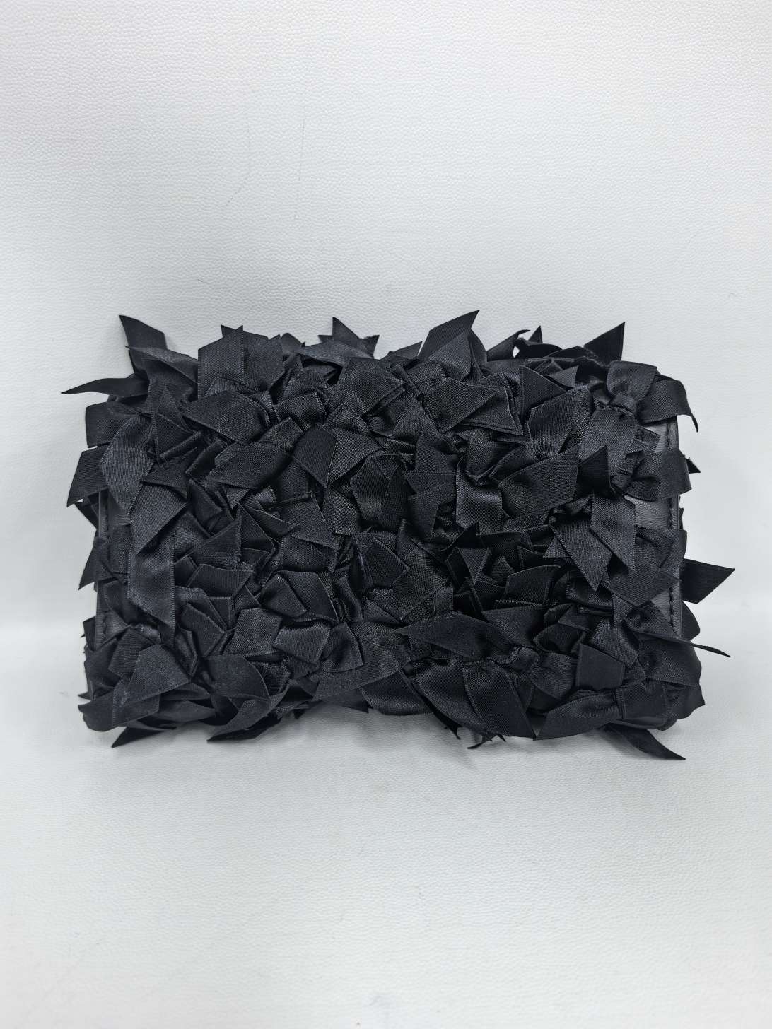 Balenciaga - Hourglass Chain Bag - Fabric ribbons with leather trim - Black - (mini)
