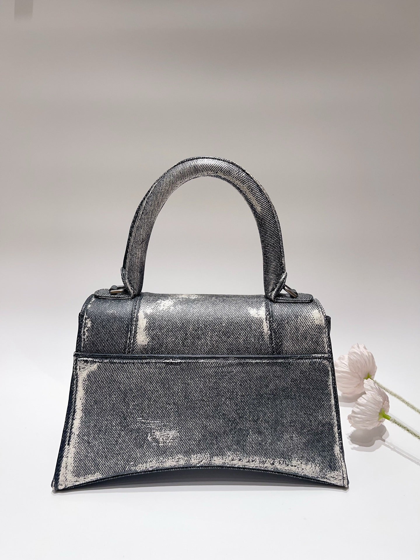 Balenciaga - Hourglass - Denim - Grey - (small)