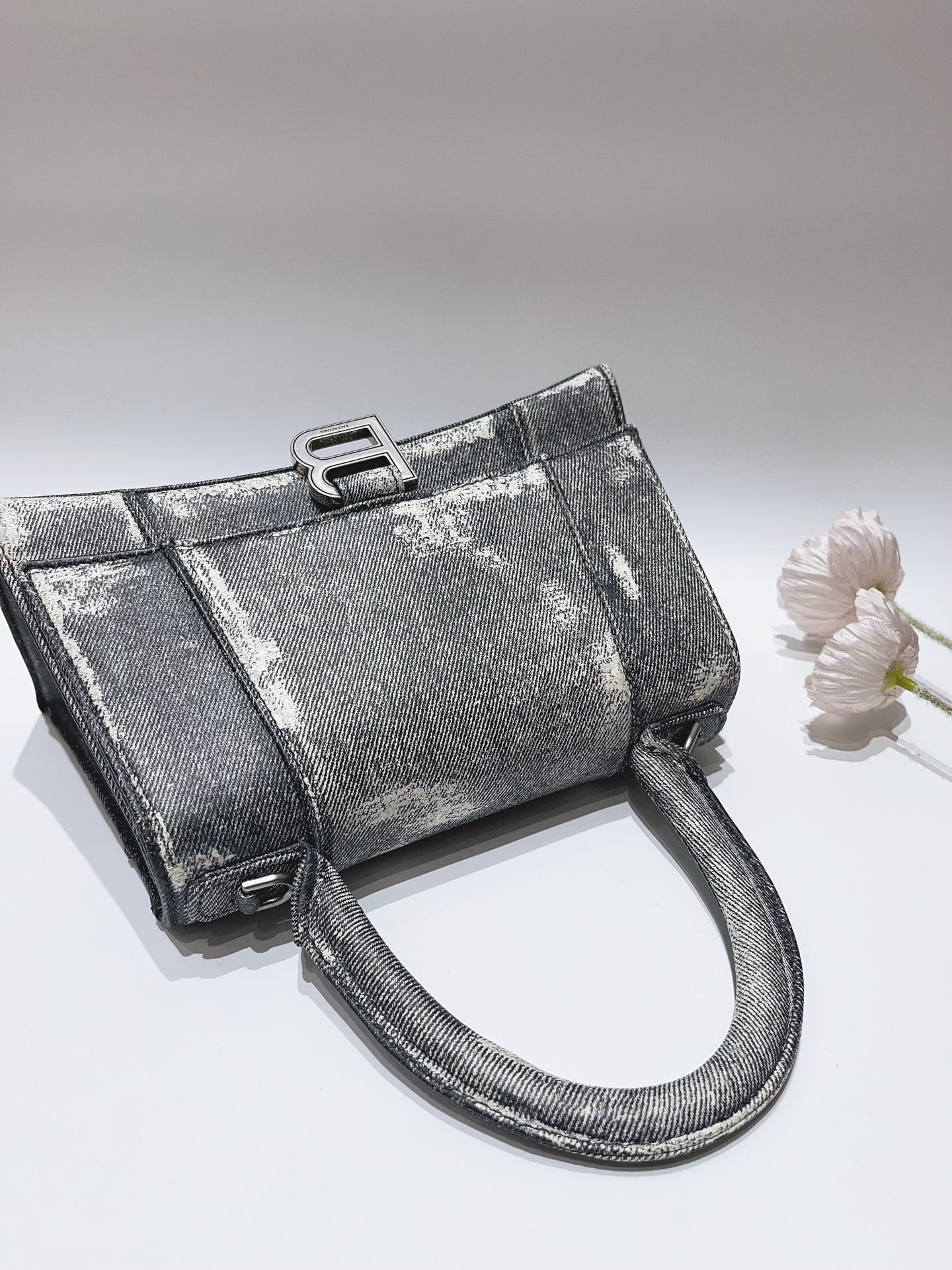 Balenciaga - Hourglass - Denim - Grey - (small)