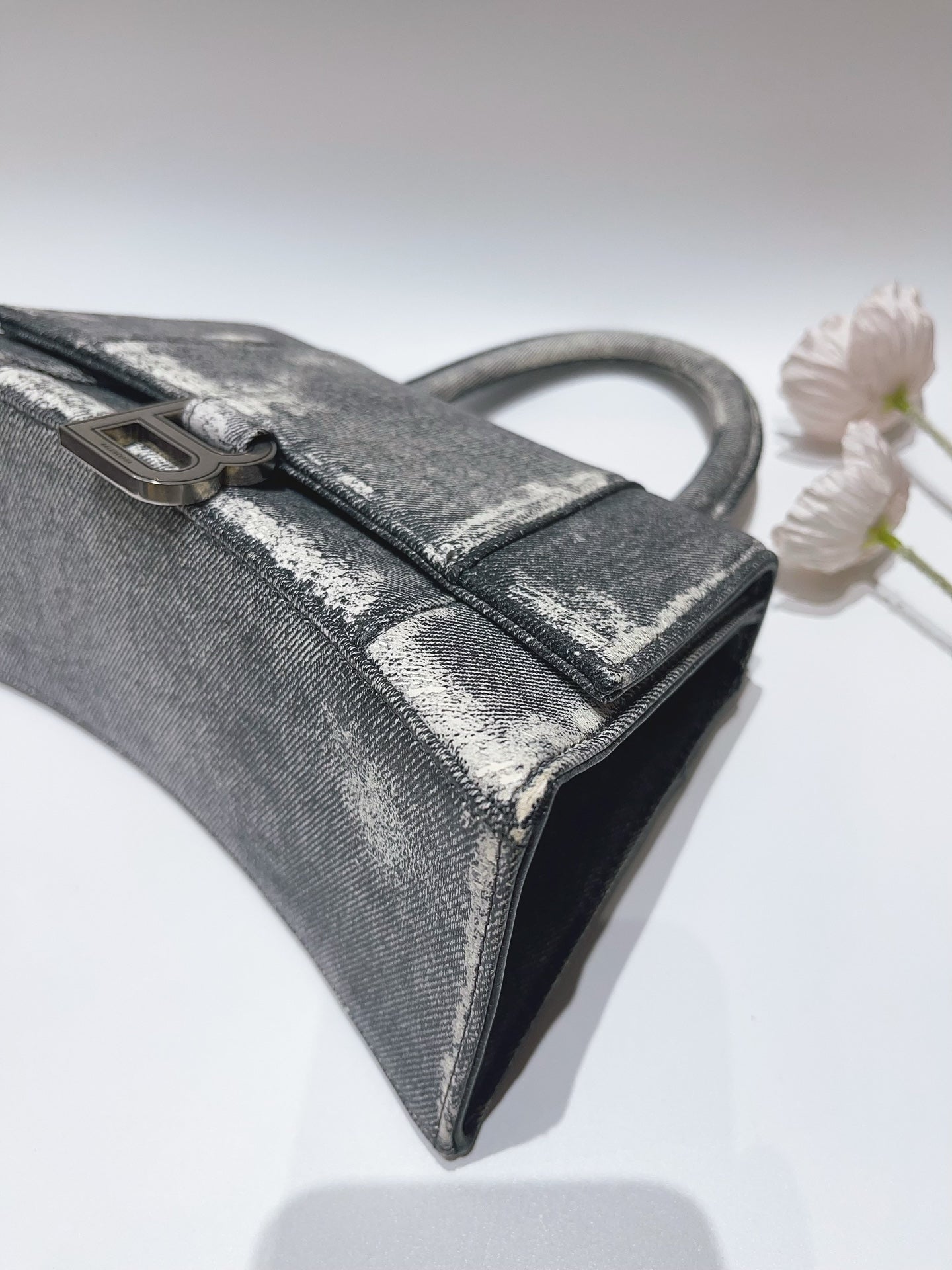 Balenciaga - Hourglass - Denim - Grey - (small)