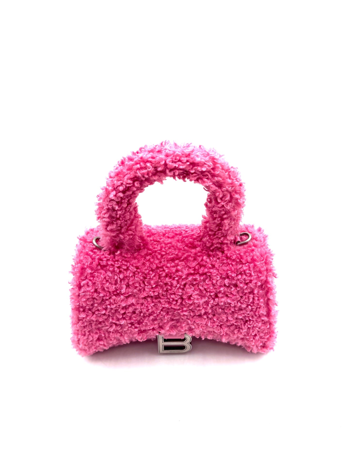 Balenciaga - Hourglass - Faux fur - Pink - (mini)