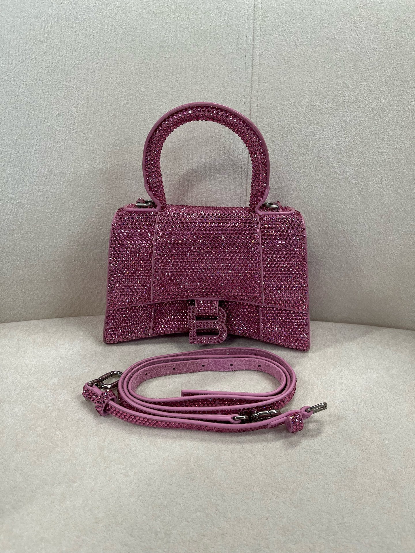 Balenciaga - Hourglass - Glitter - Pink - (mini)