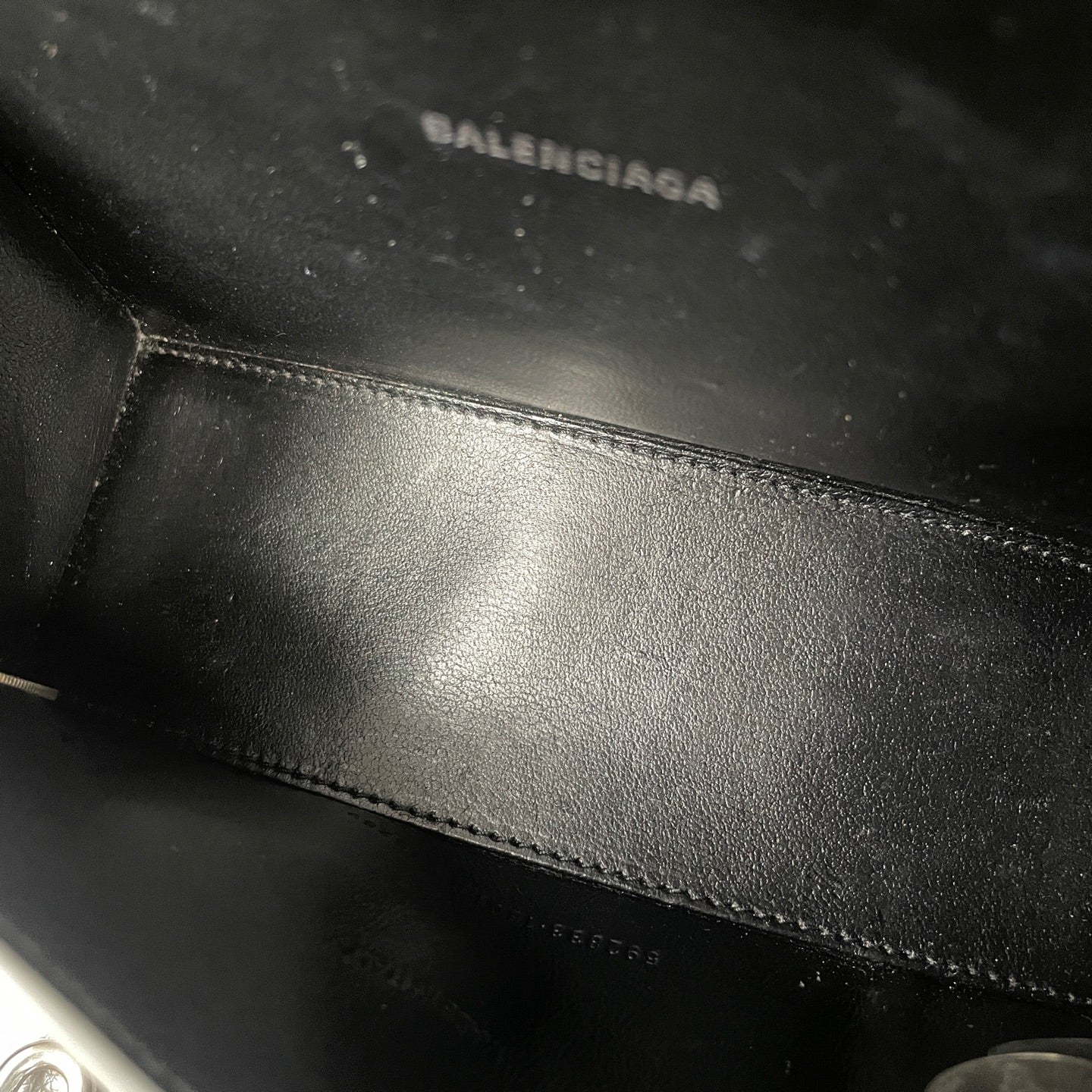 Balenciaga - Hourglass - Glitter - Silver - (mini)