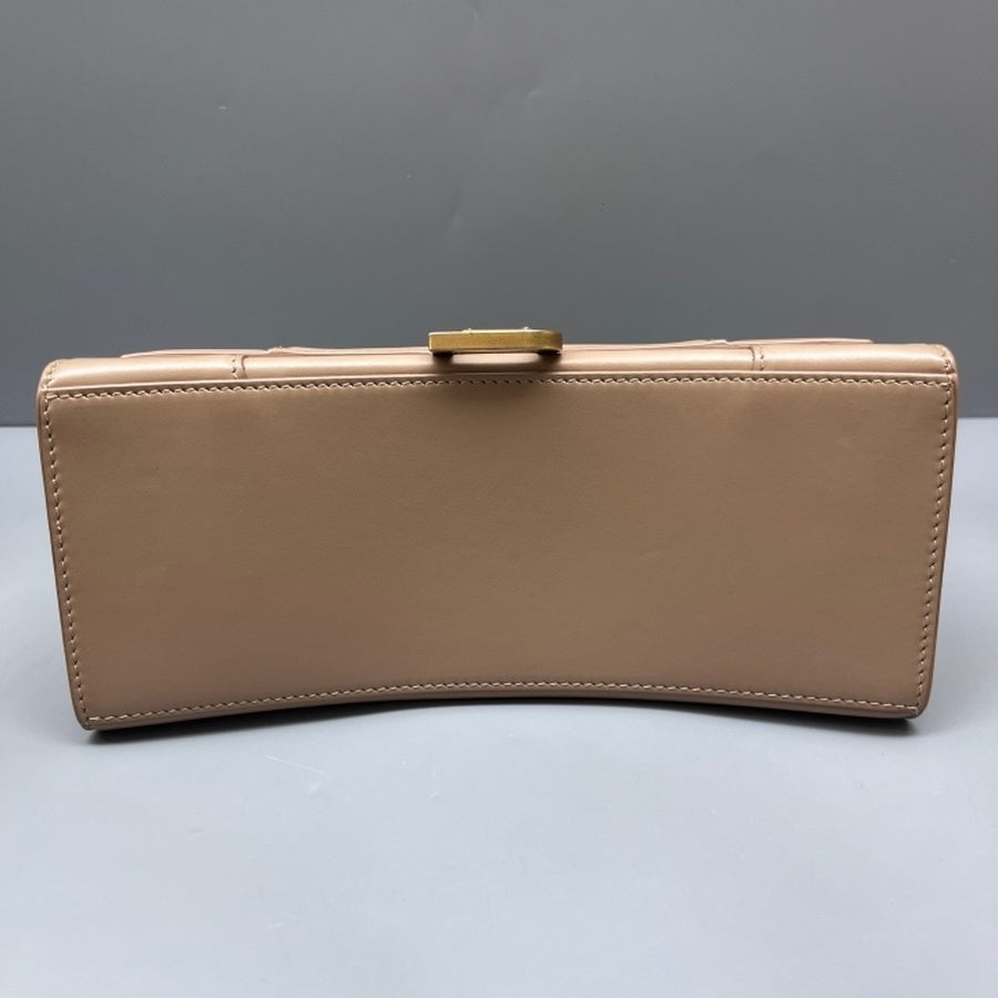 Balenciaga - Hourglass - Leather - Beige - (Small)