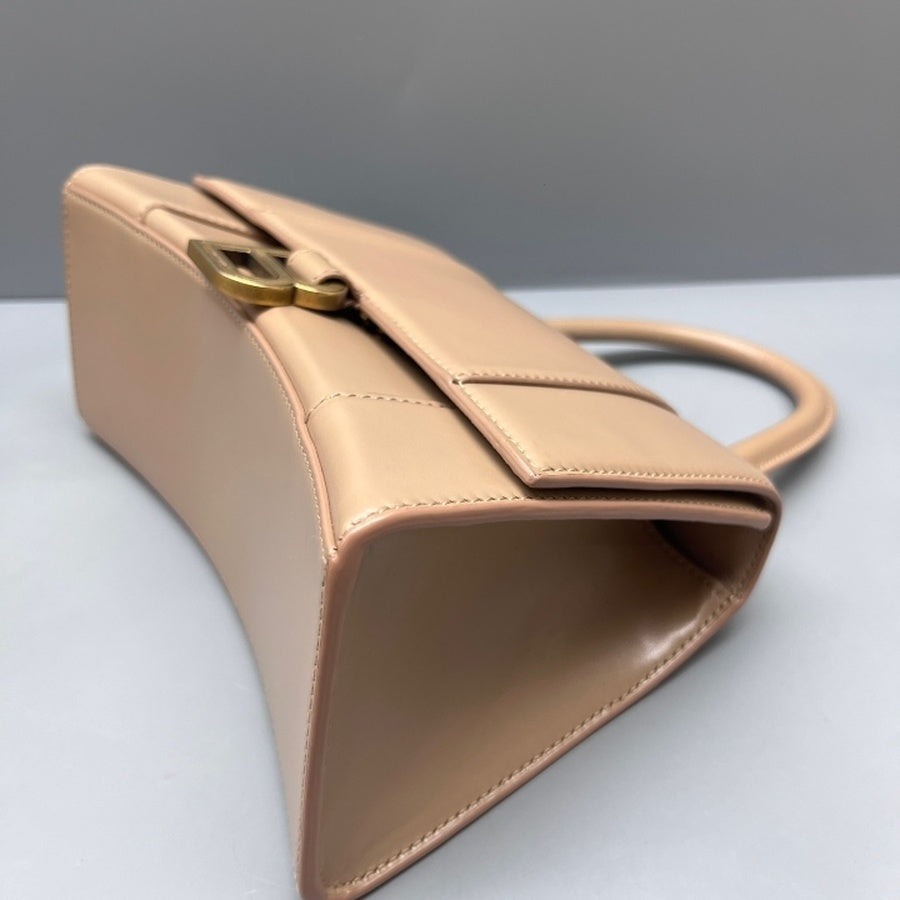 Balenciaga - Hourglass - Leather - Beige - (Small)