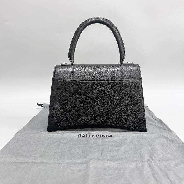 Balenciaga - Hourglass - Leather - Black - (Medium)