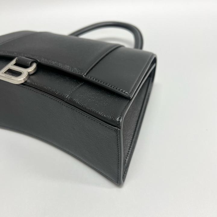 Balenciaga - Hourglass - Leather - Black - (Medium)