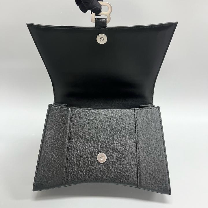 Balenciaga - Hourglass - Leather - Black - (Medium)
