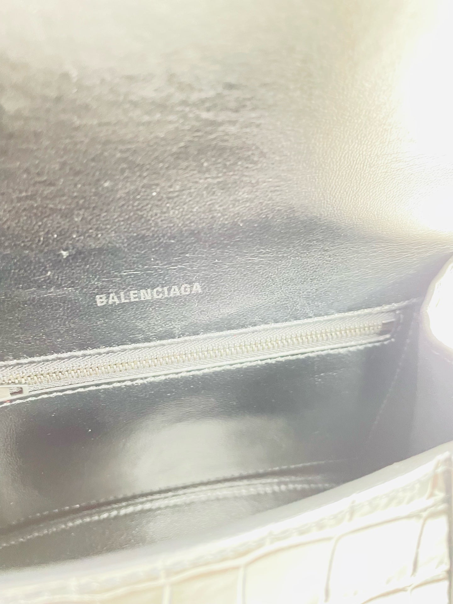 Balenciaga - Hourglass - Leather - Black - (medium)