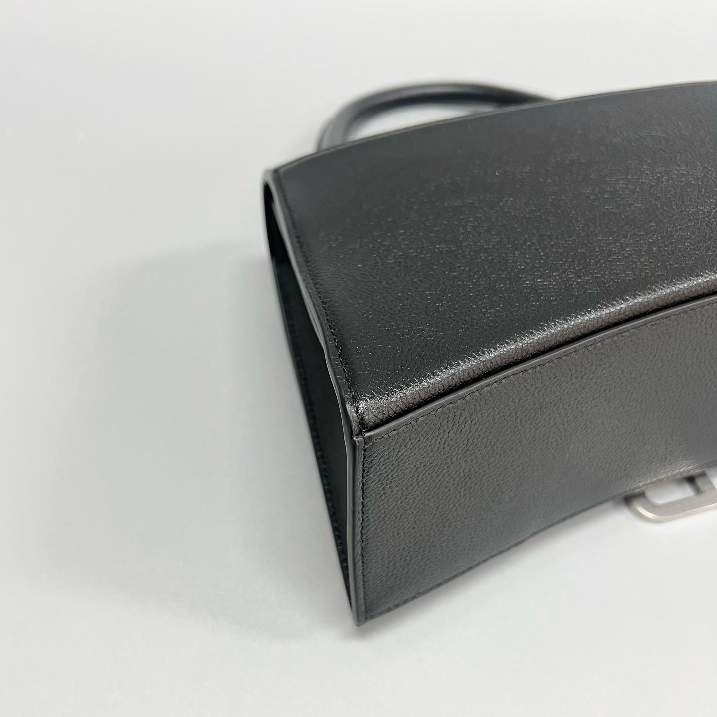Balenciaga - Hourglass - Leather - Black - (Medium)