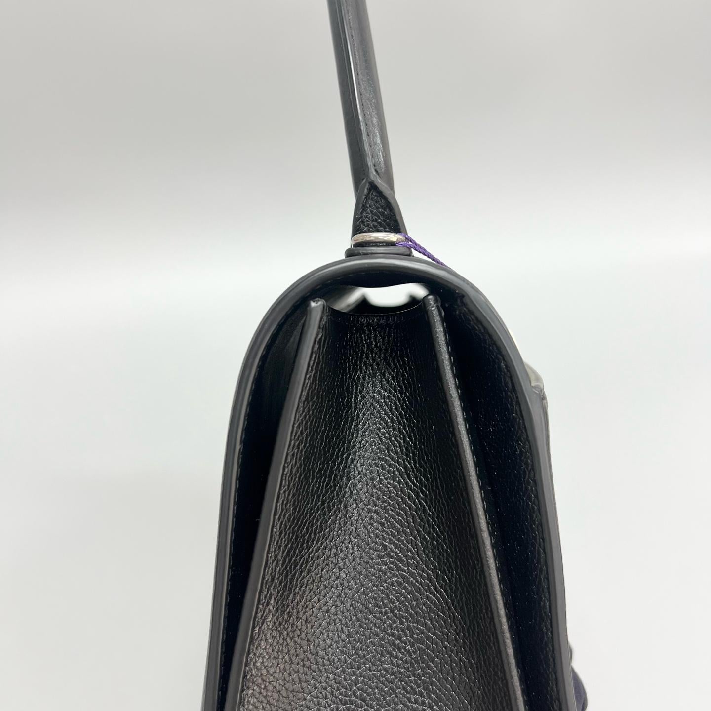 Balenciaga - Hourglass - Leather - Black - (Medium)