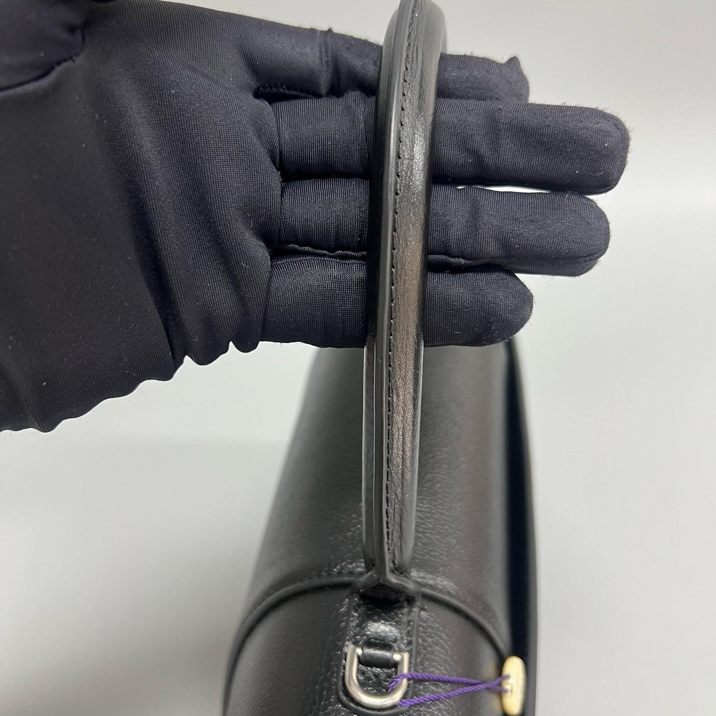 Balenciaga - Hourglass - Leather - Black - (Medium)