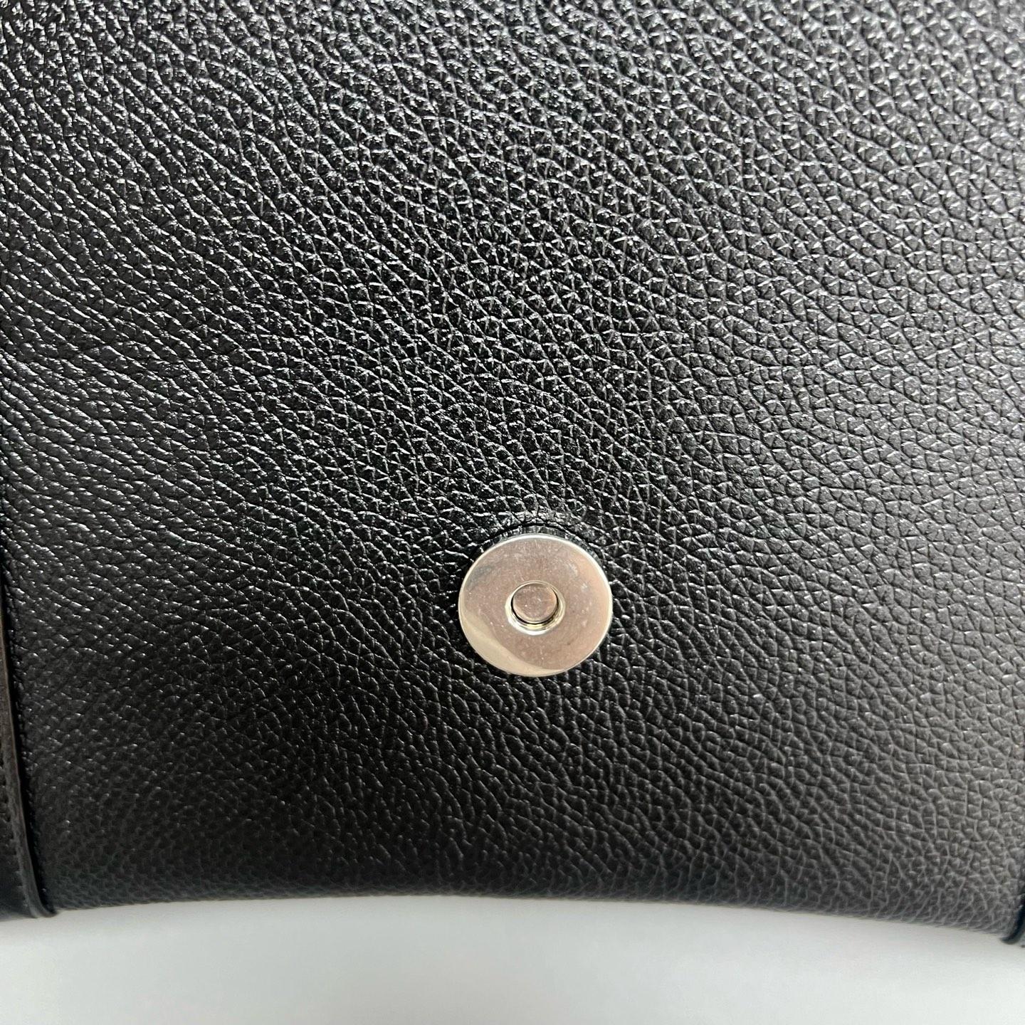 Balenciaga - Hourglass - Leather - Black - (Medium)