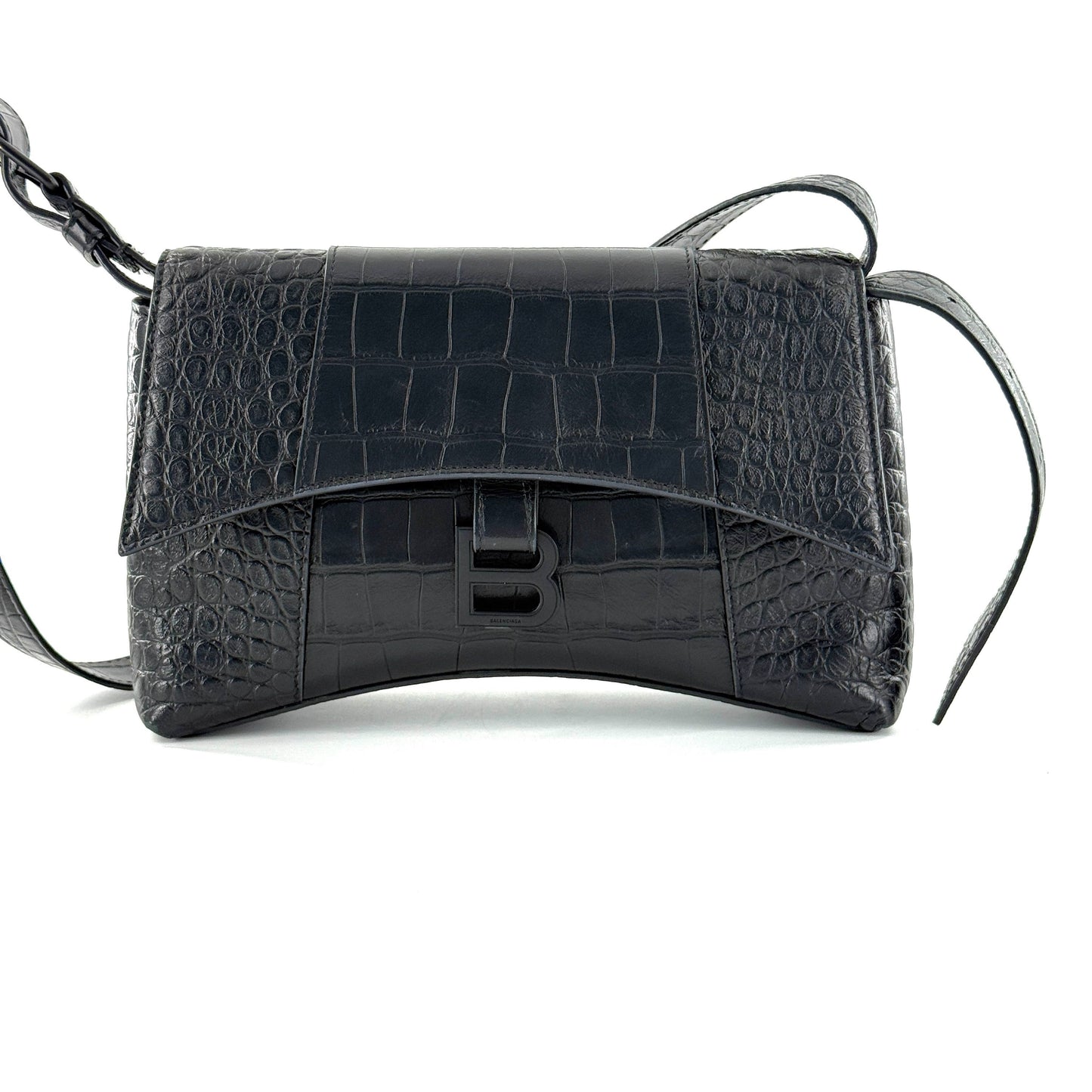 Balenciaga - Hourglass - Leather - Black - (mini)