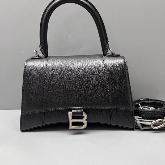 Balenciaga - Hourglass - Leather - Black - (mini)