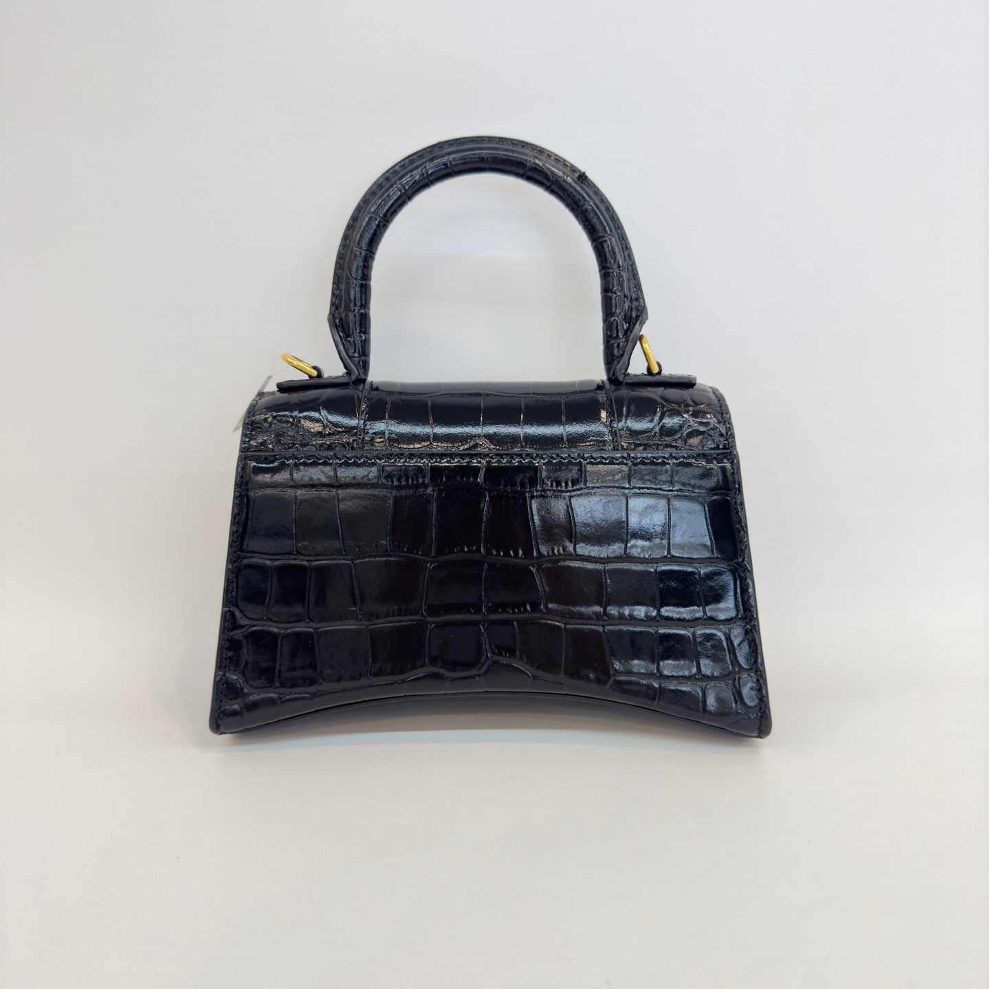 Balenciaga - Hourglass - Leather - Black - (mini)