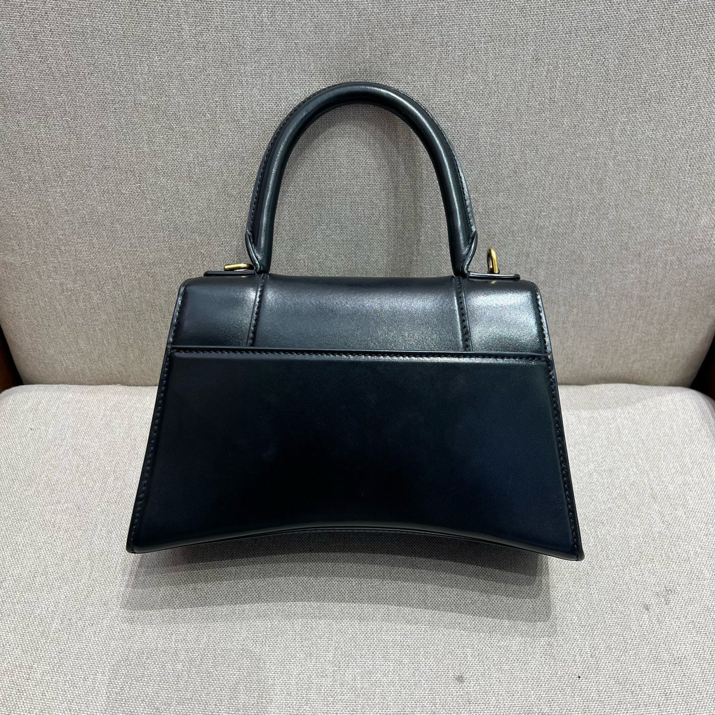 Balenciaga - Hourglass - Leather - Black - (mini)