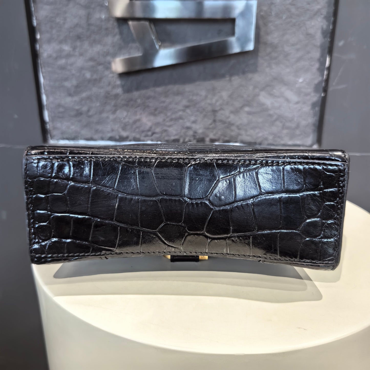 Balenciaga - Hourglass - Leather - Black - (mini)