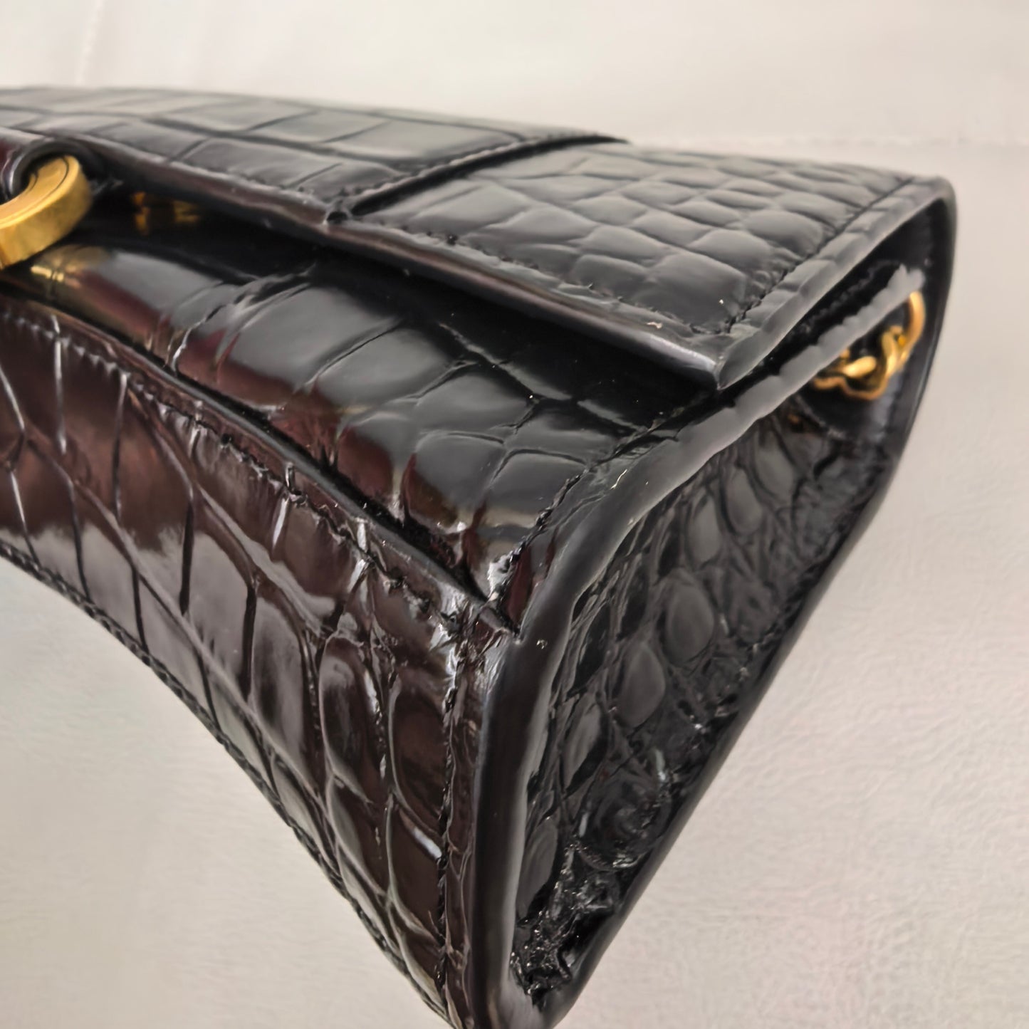 Balenciaga - Hourglass - Leather - Black - (mini)