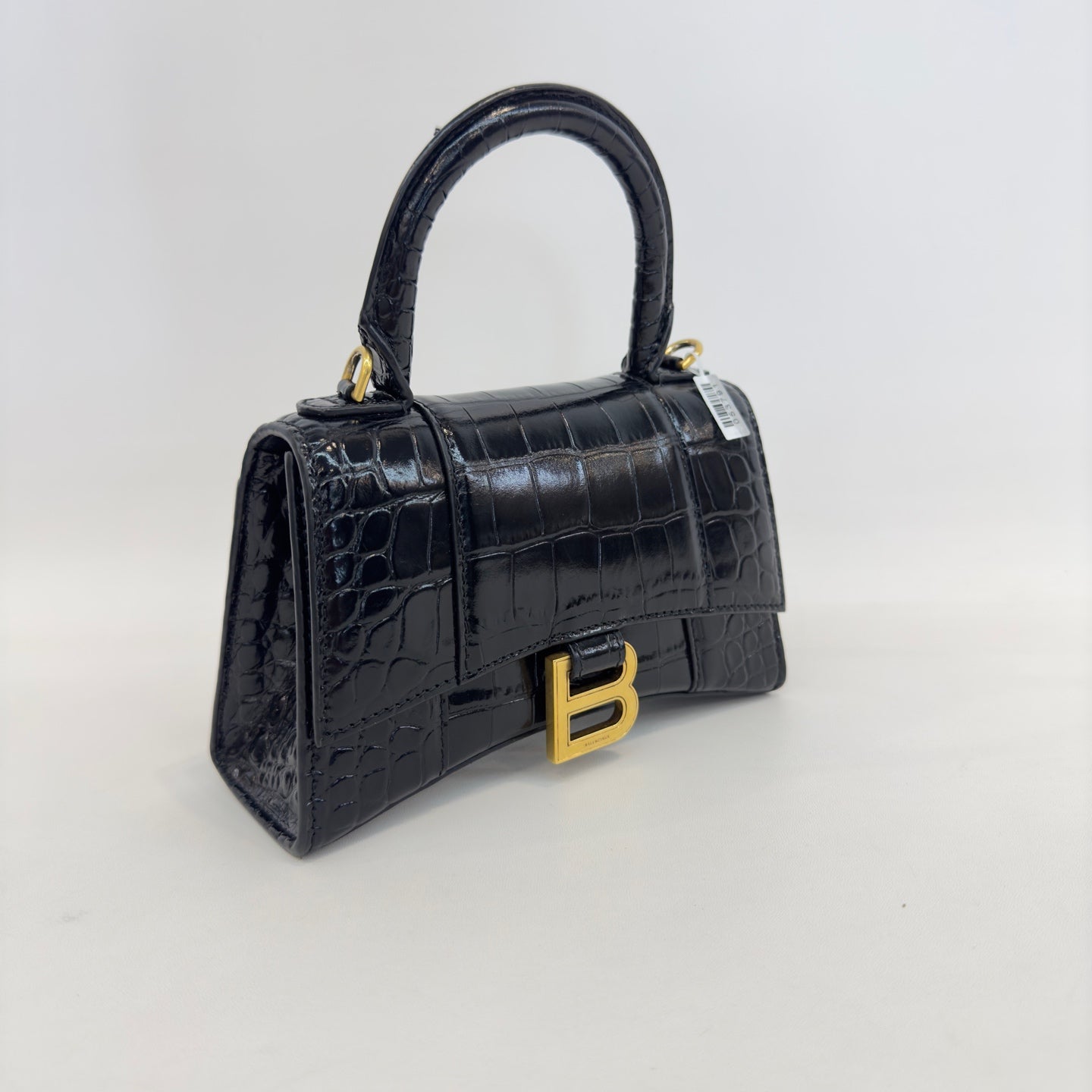 Balenciaga - Hourglass - Leather - Black - (mini)