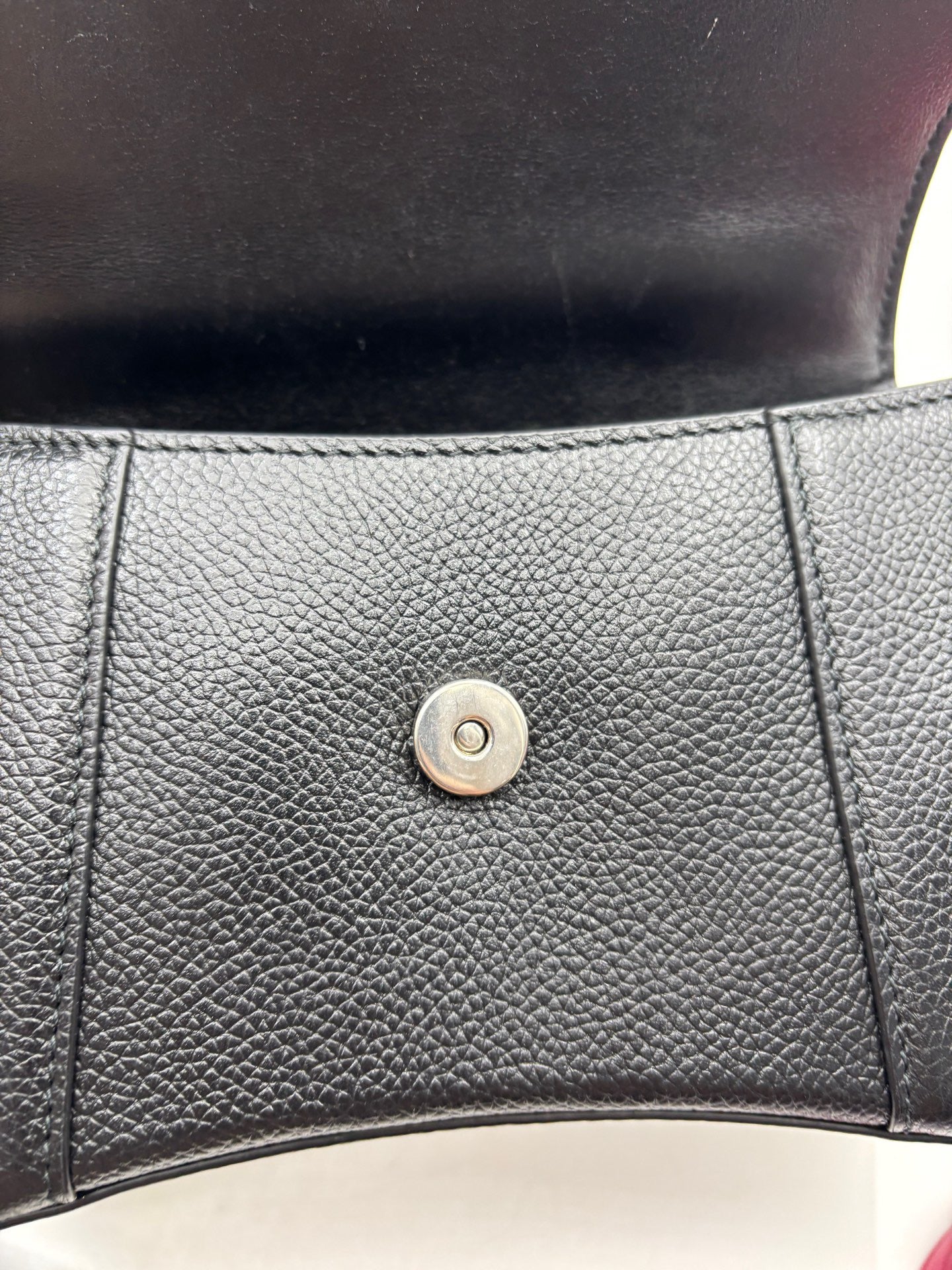 Balenciaga - Hourglass - Leather - Black - (mini)