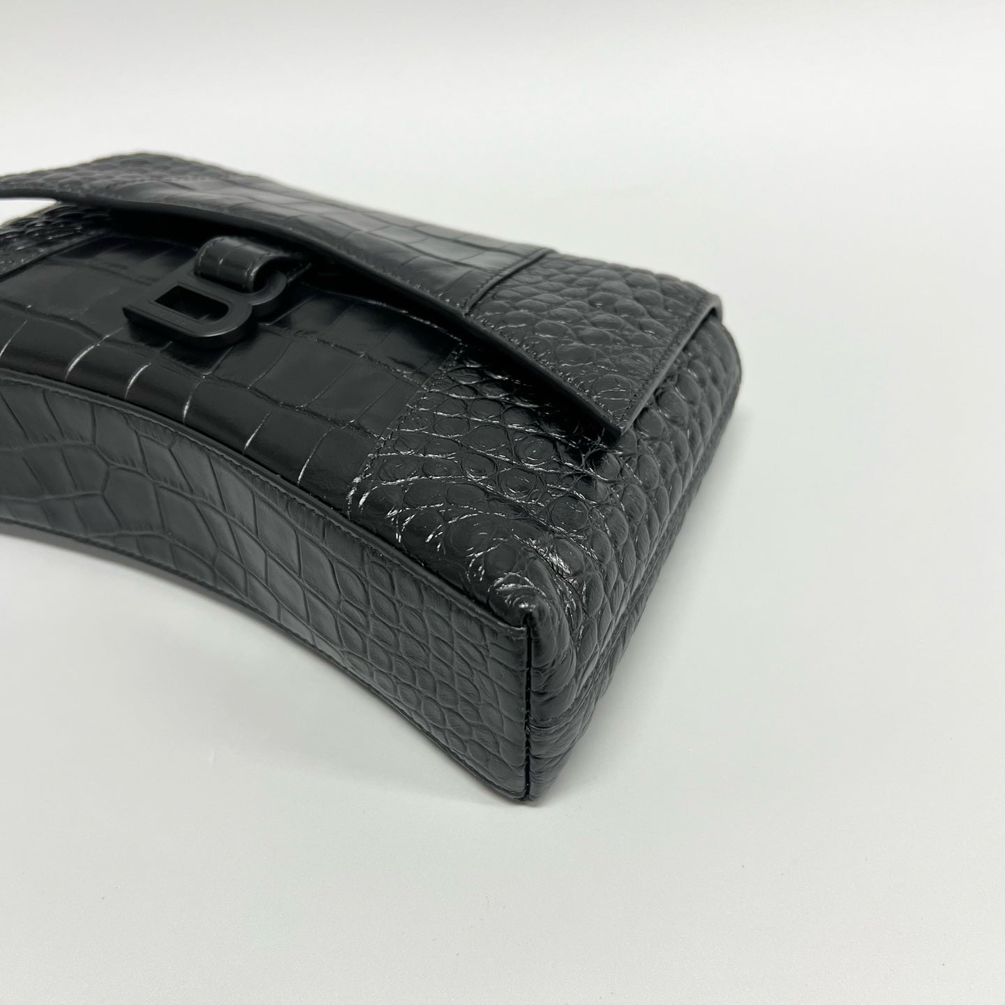 Balenciaga - Hourglass - Leather - Black - (mini)