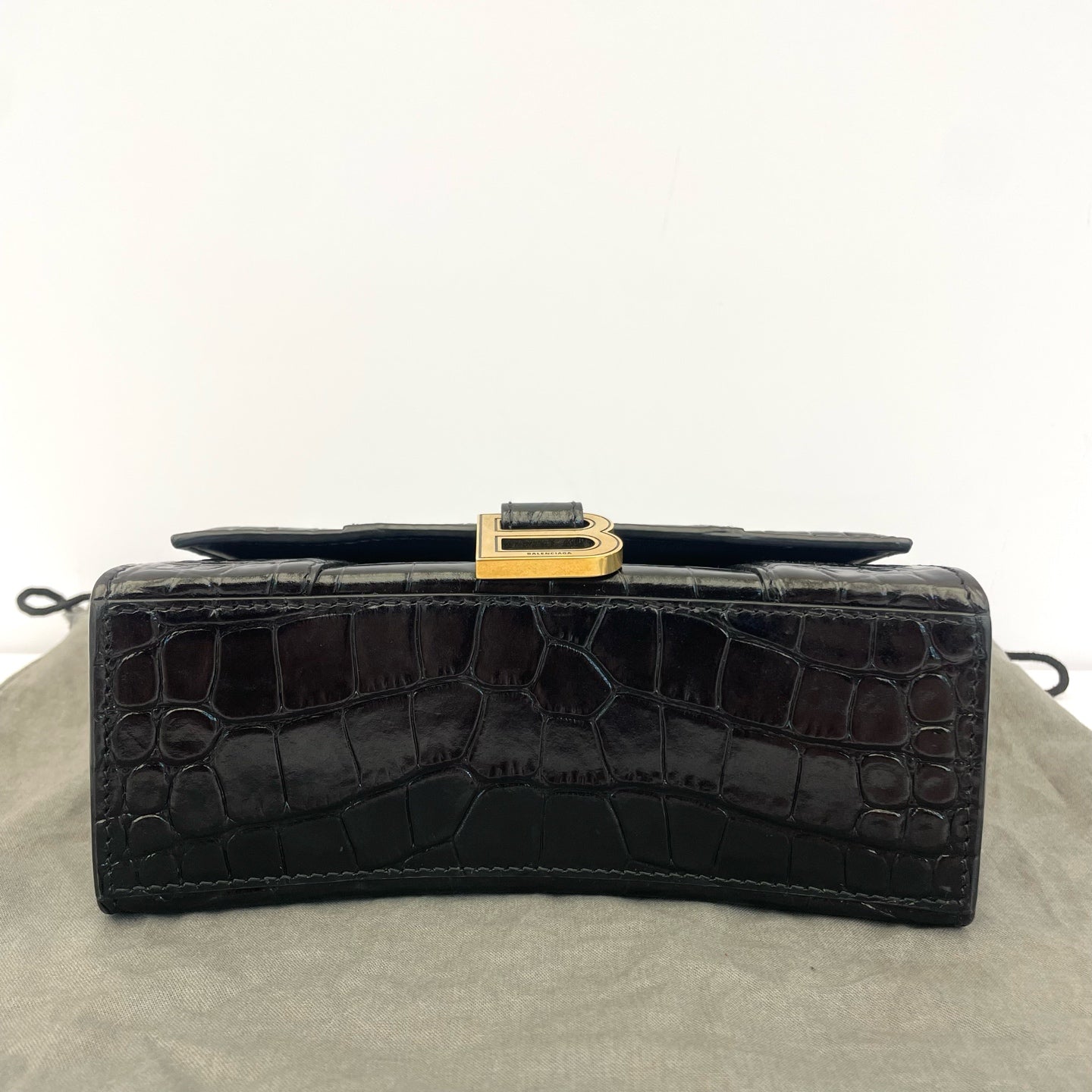 Balenciaga - Hourglass - Leather - Black - (mini)