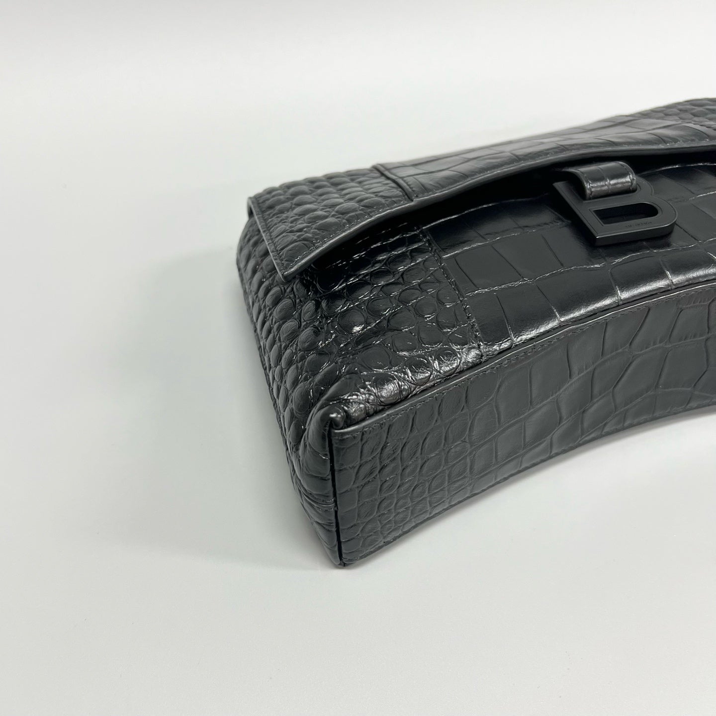 Balenciaga - Hourglass - Leather - Black - (mini)
