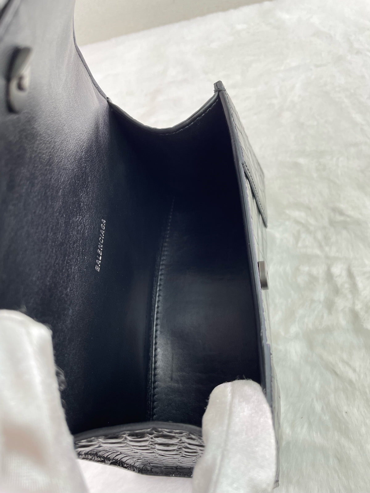 Balenciaga - Hourglass - Leather - Black - (mini)