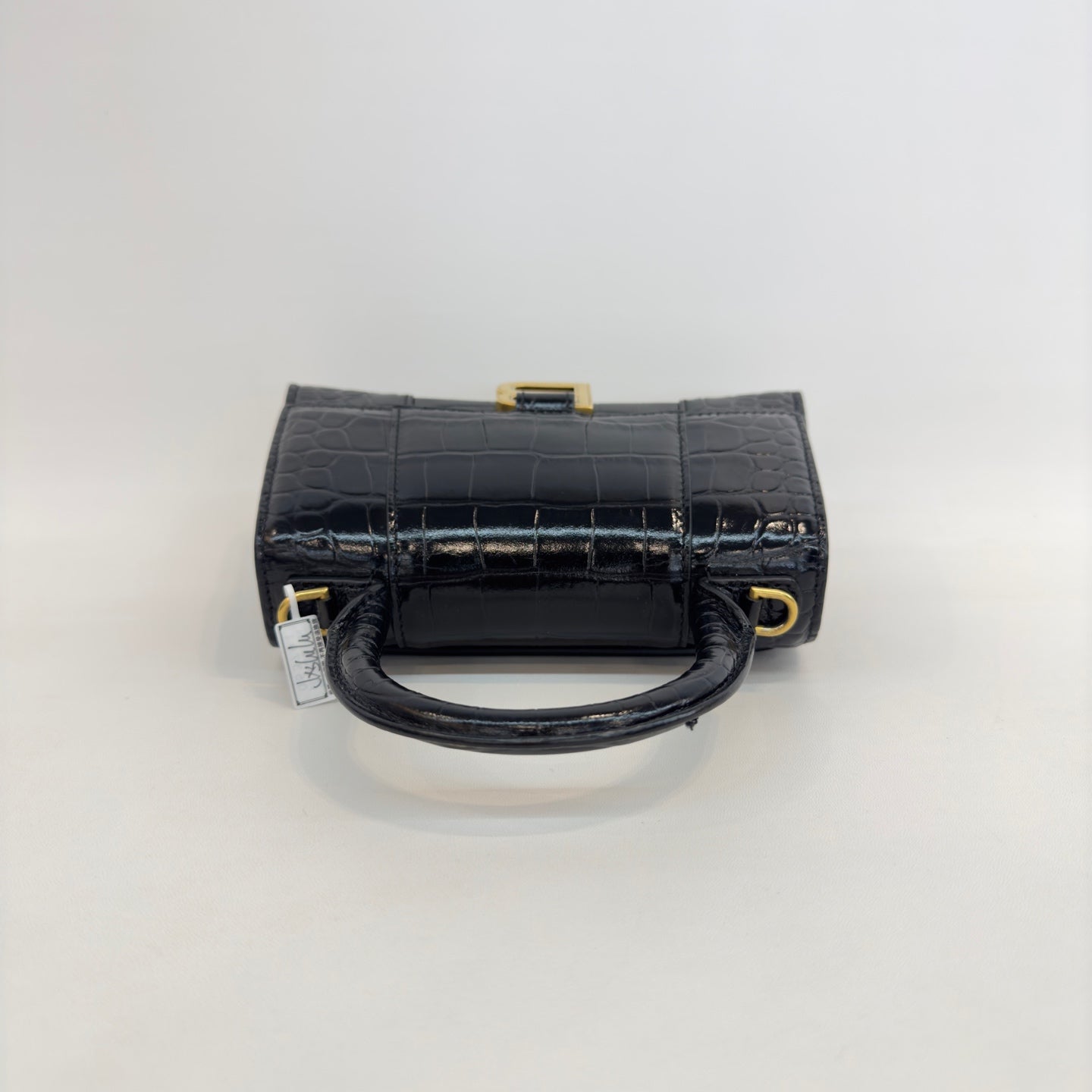 Balenciaga - Hourglass - Leather - Black - (mini)