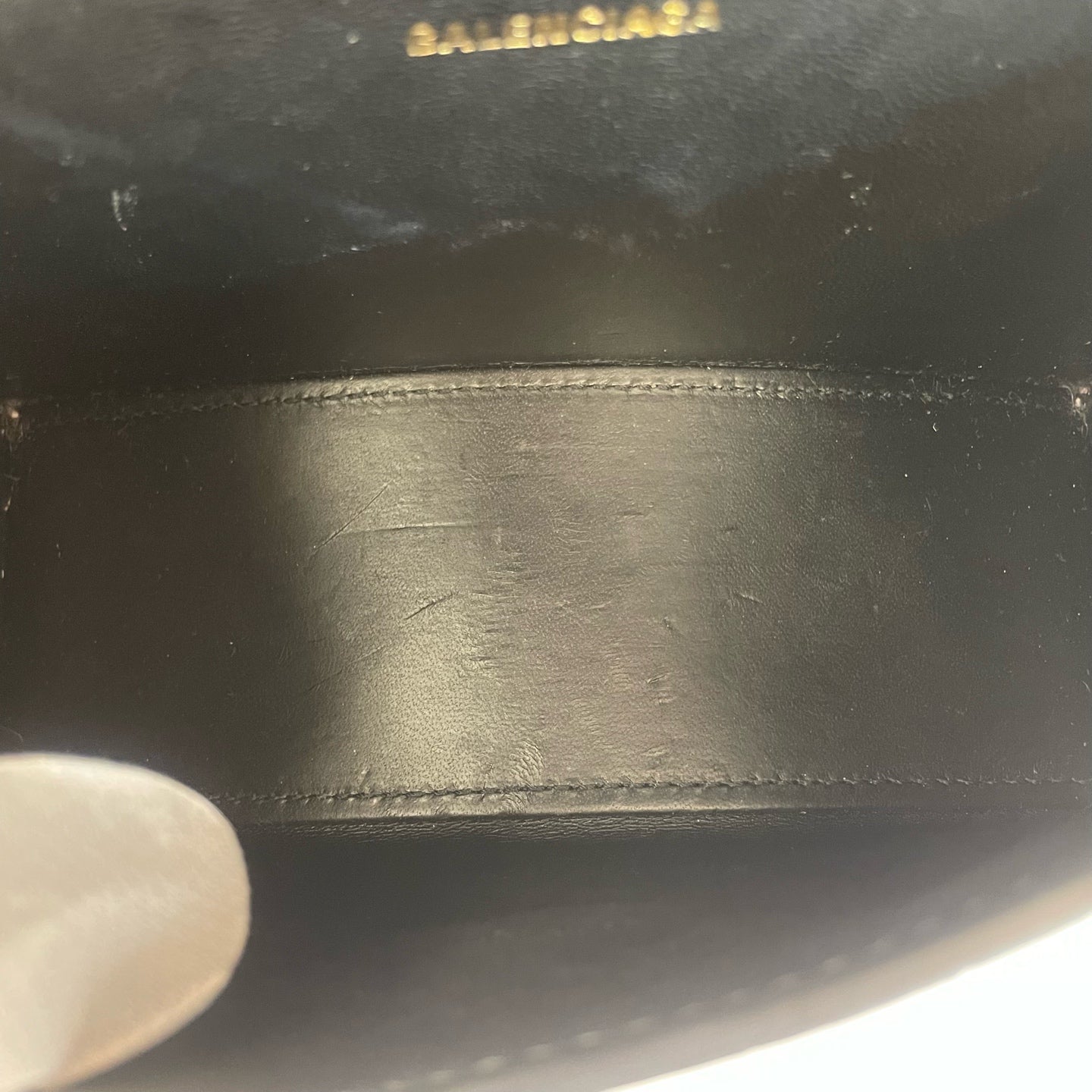 Balenciaga - Hourglass - Leather - Black - (mini)