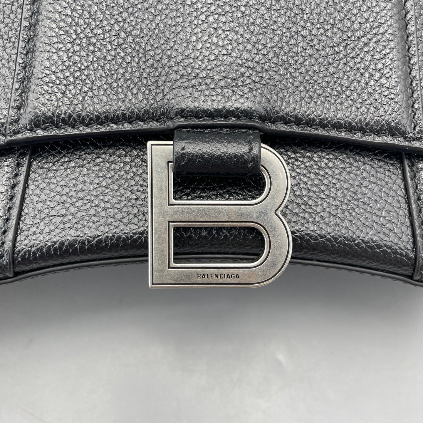 Balenciaga - Hourglass - Leather - Black - (mini)