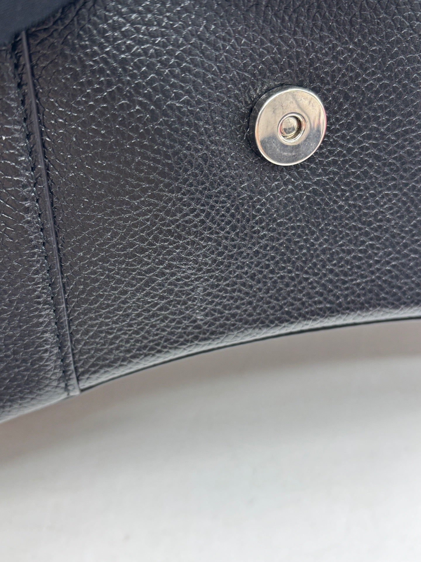 Balenciaga - Hourglass - Leather - Black - (mini)