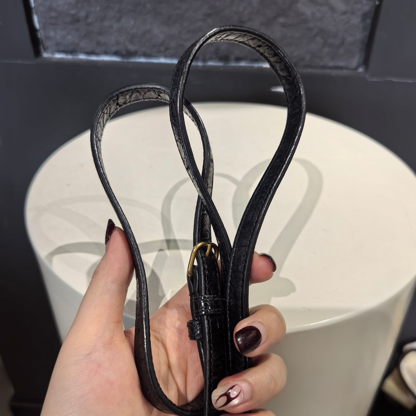 Balenciaga - Hourglass - Leather - Black - (mini)