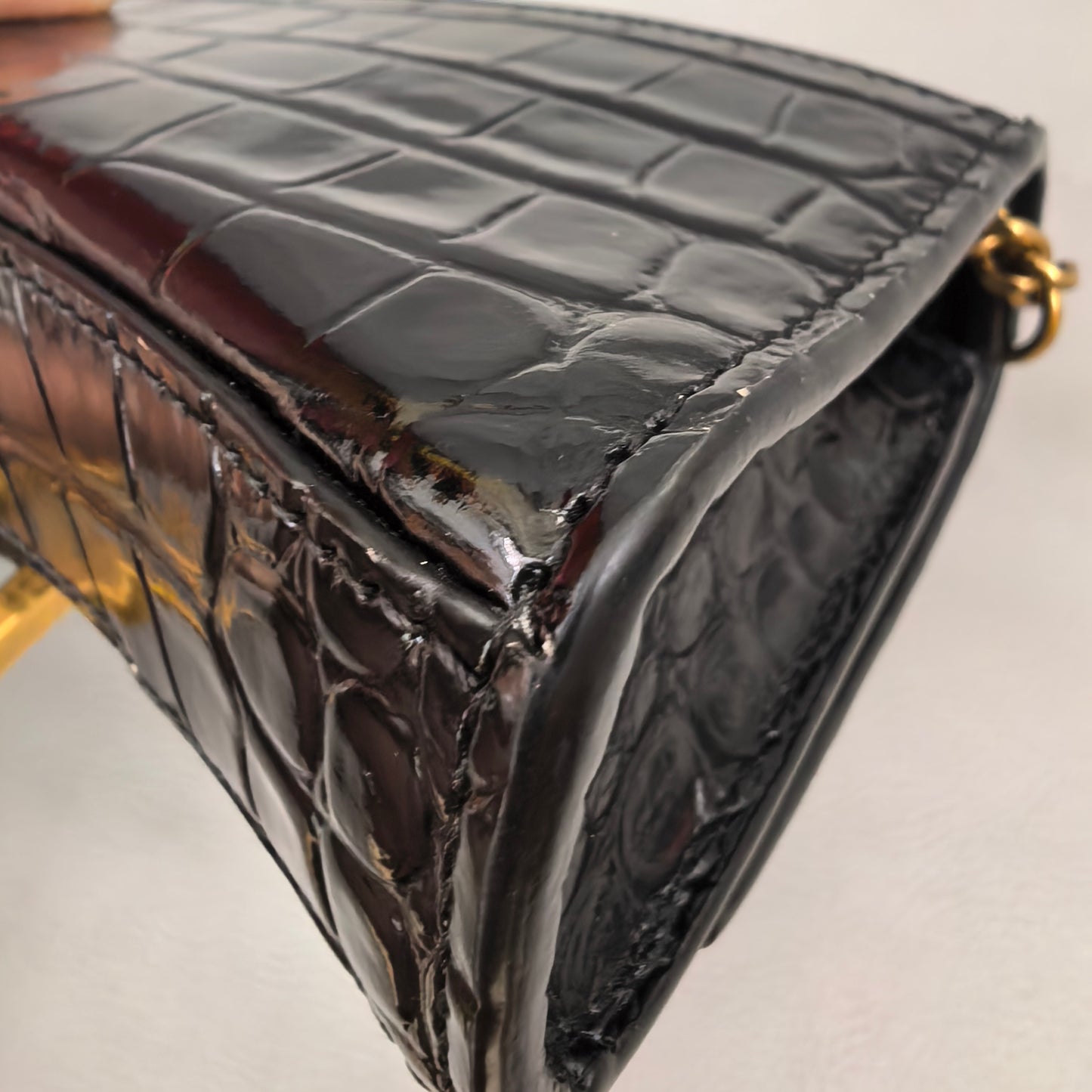 Balenciaga - Hourglass - Leather - Black - (mini)