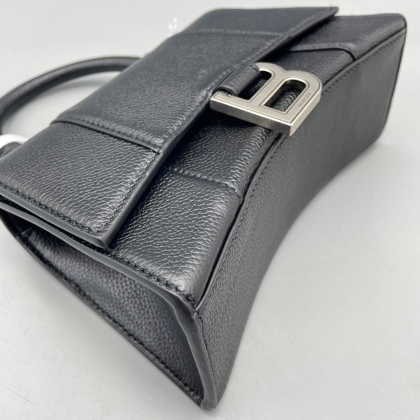 Balenciaga - Hourglass - Leather - Black - (mini)