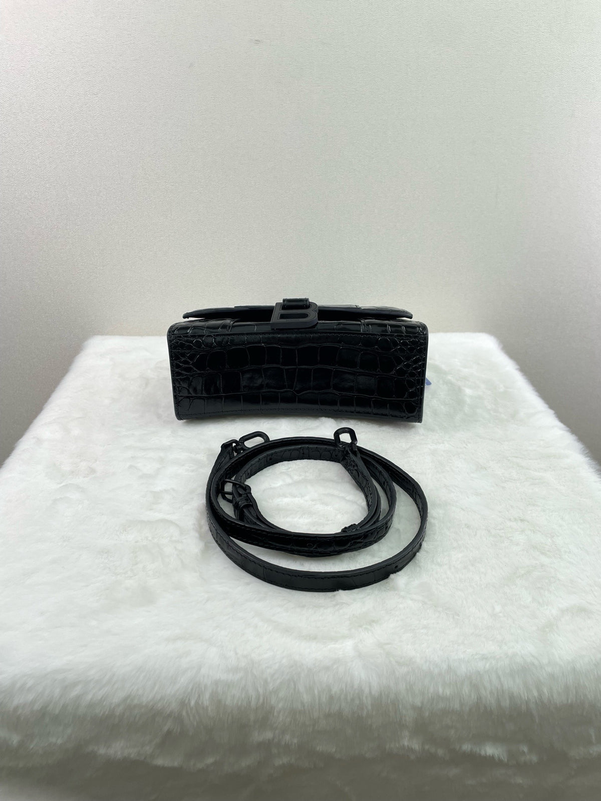 Balenciaga - Hourglass - Leather - Black - (mini)
