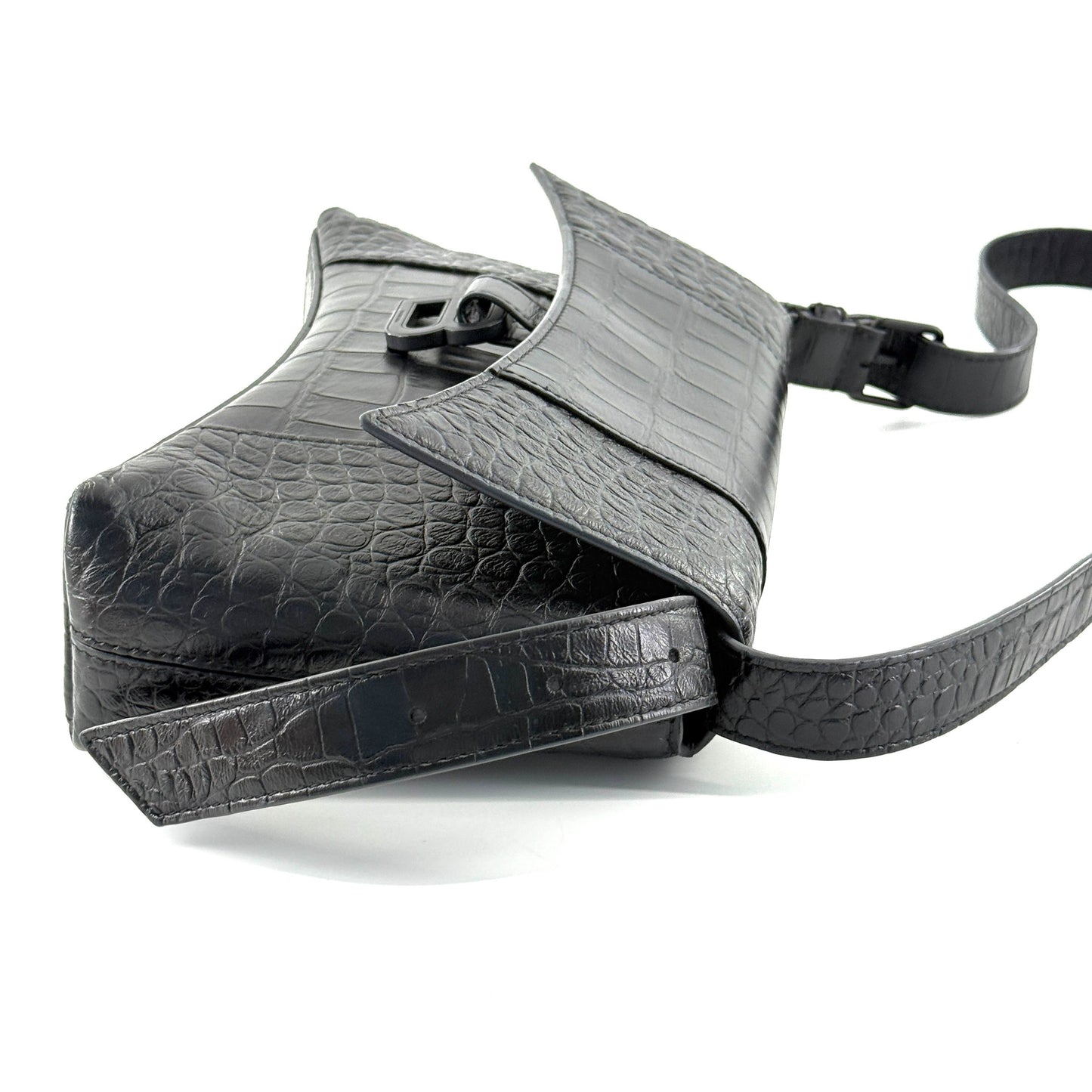 Balenciaga - Hourglass - Leather - Black - (mini)