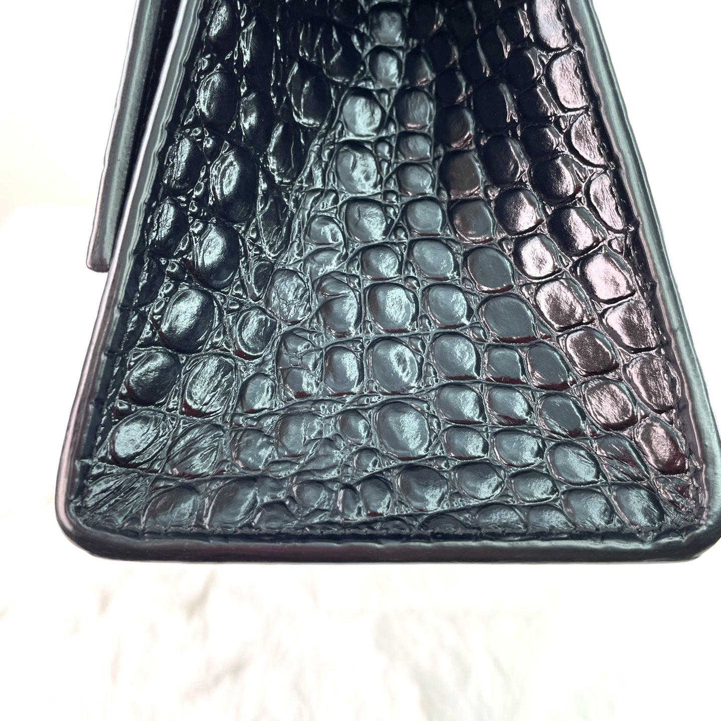 Balenciaga - Hourglass - Leather - Black - (mini)