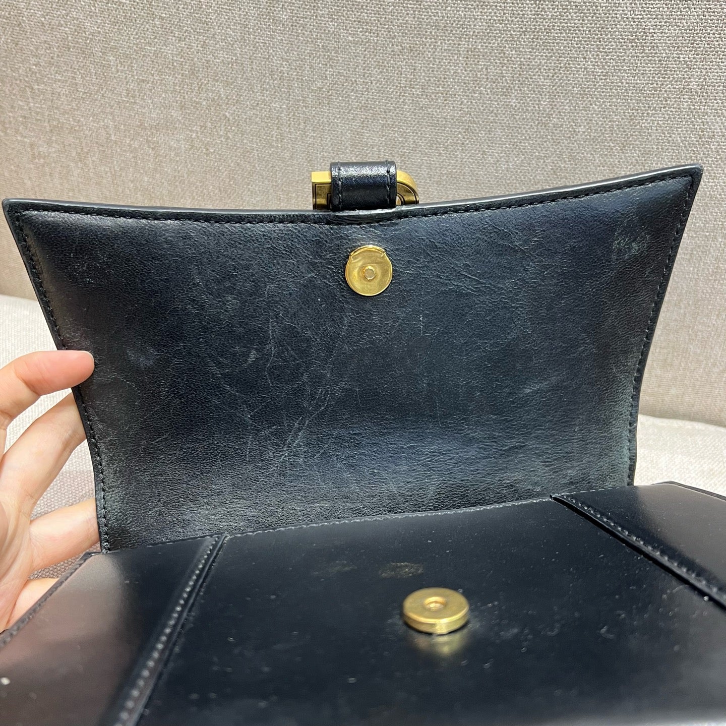 Balenciaga - Hourglass - Leather - Black - (mini)