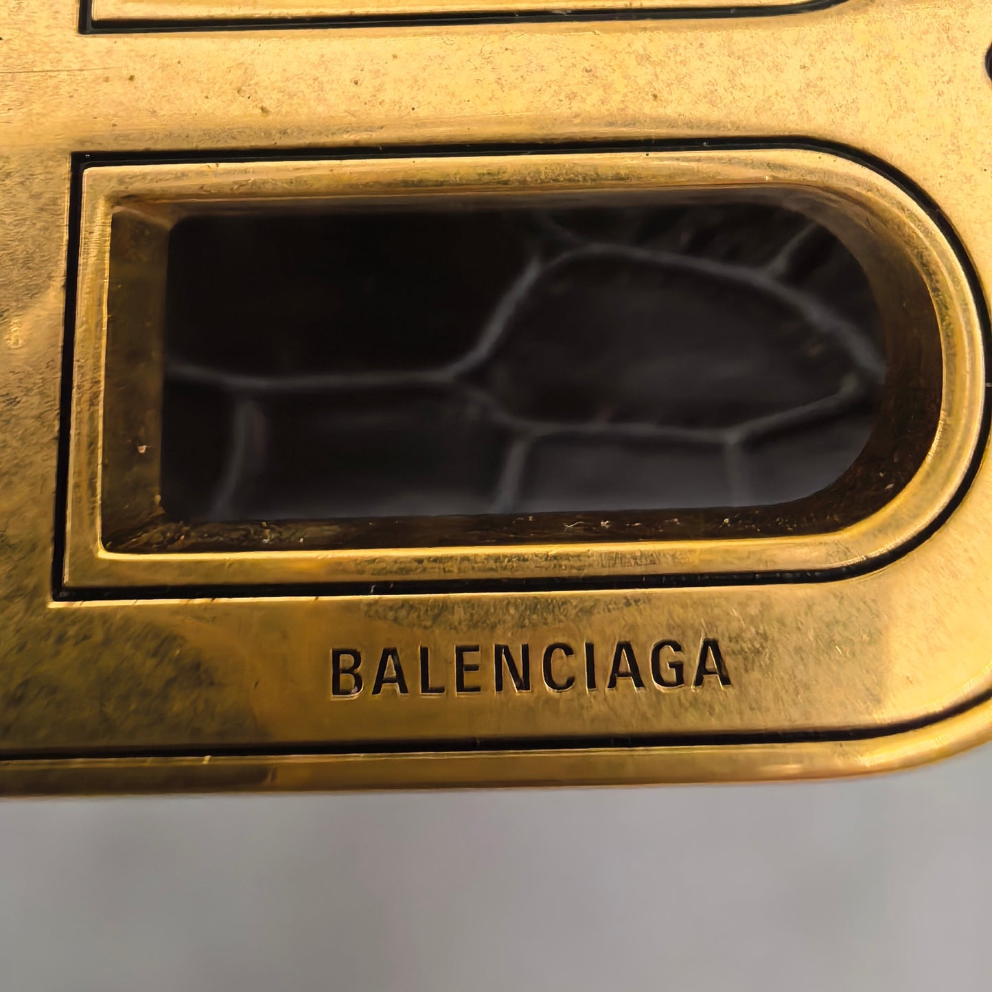 Balenciaga - Hourglass - Leather - Black - (mini)