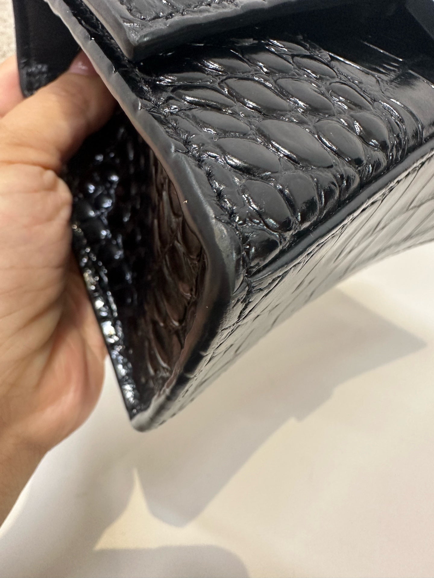 Balenciaga - Hourglass - Leather - Black - (mini)