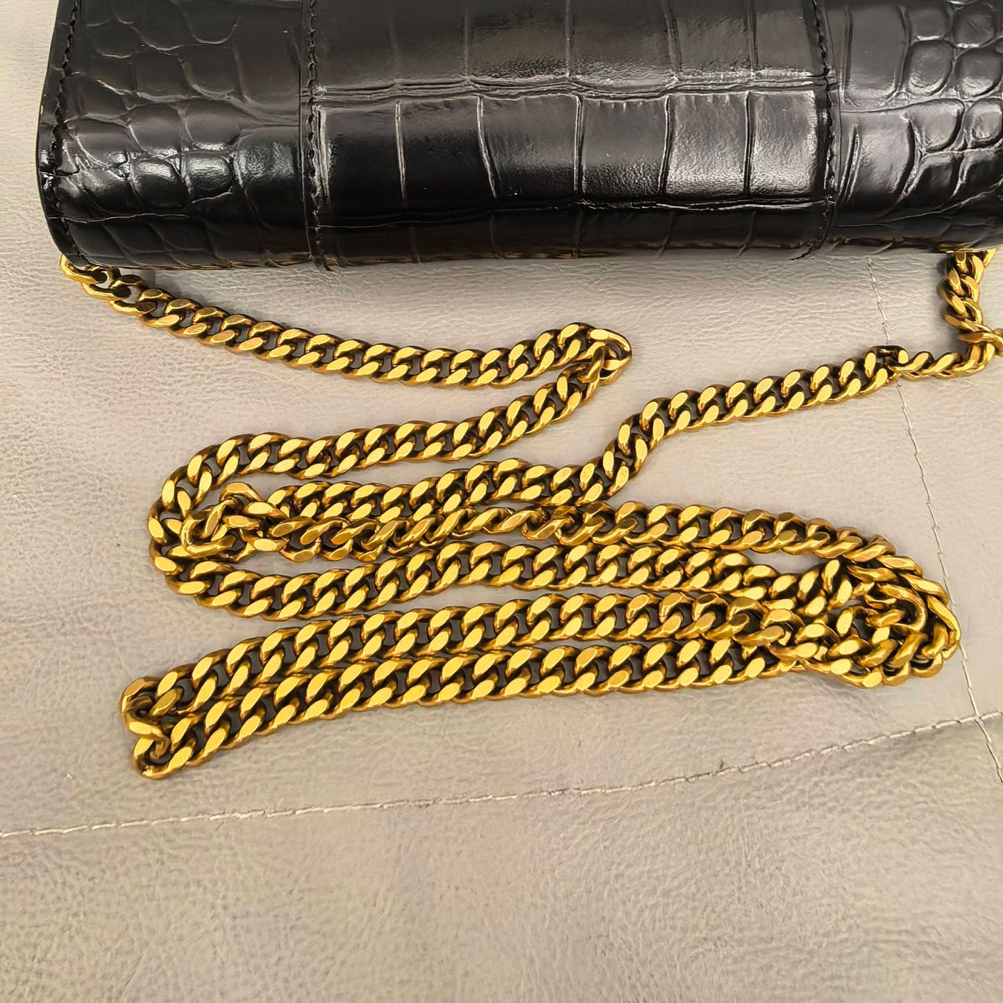 Balenciaga - Hourglass - Leather - Black - (mini)
