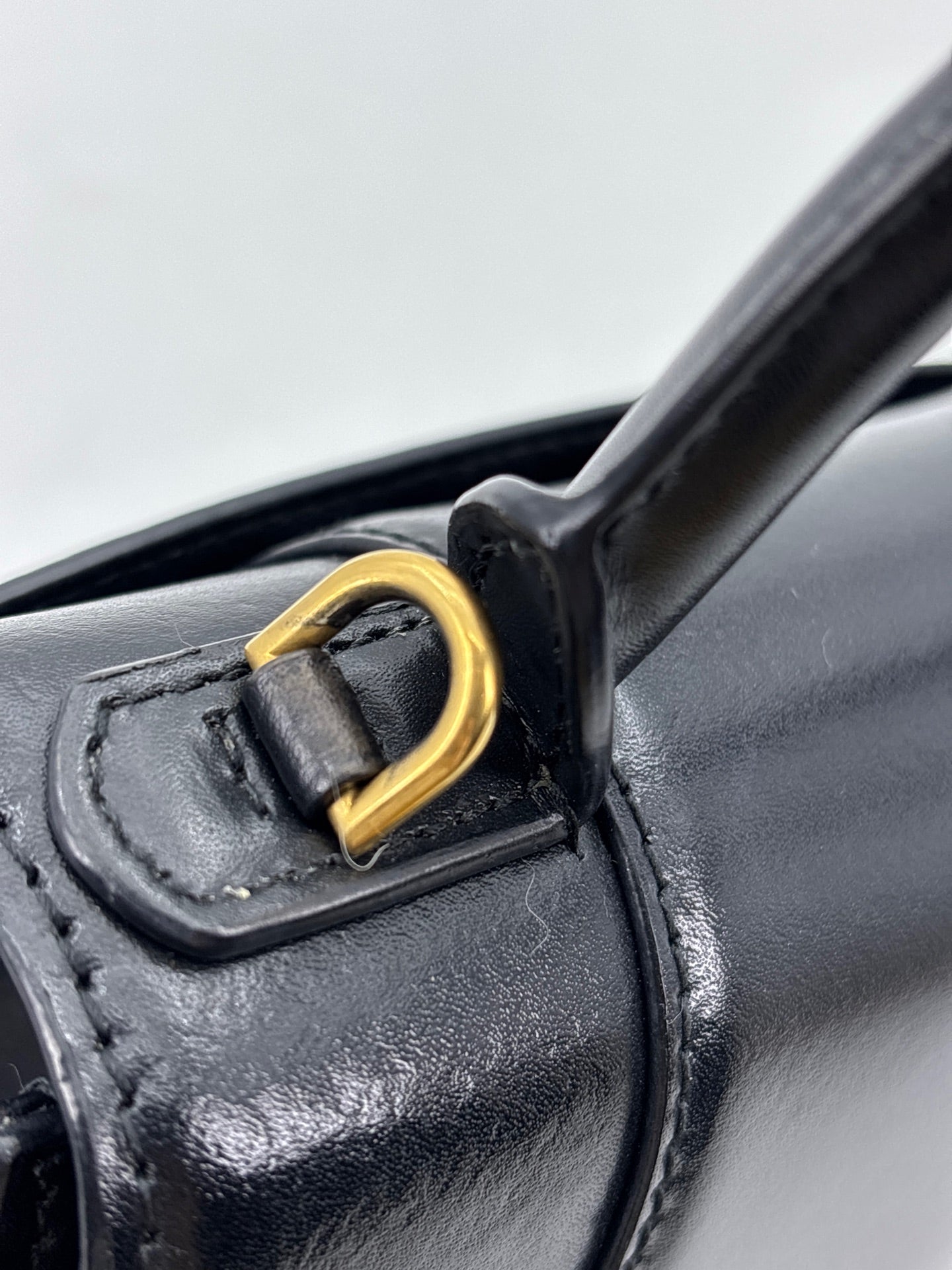 Balenciaga - Hourglass - Leather - Black - (mini)