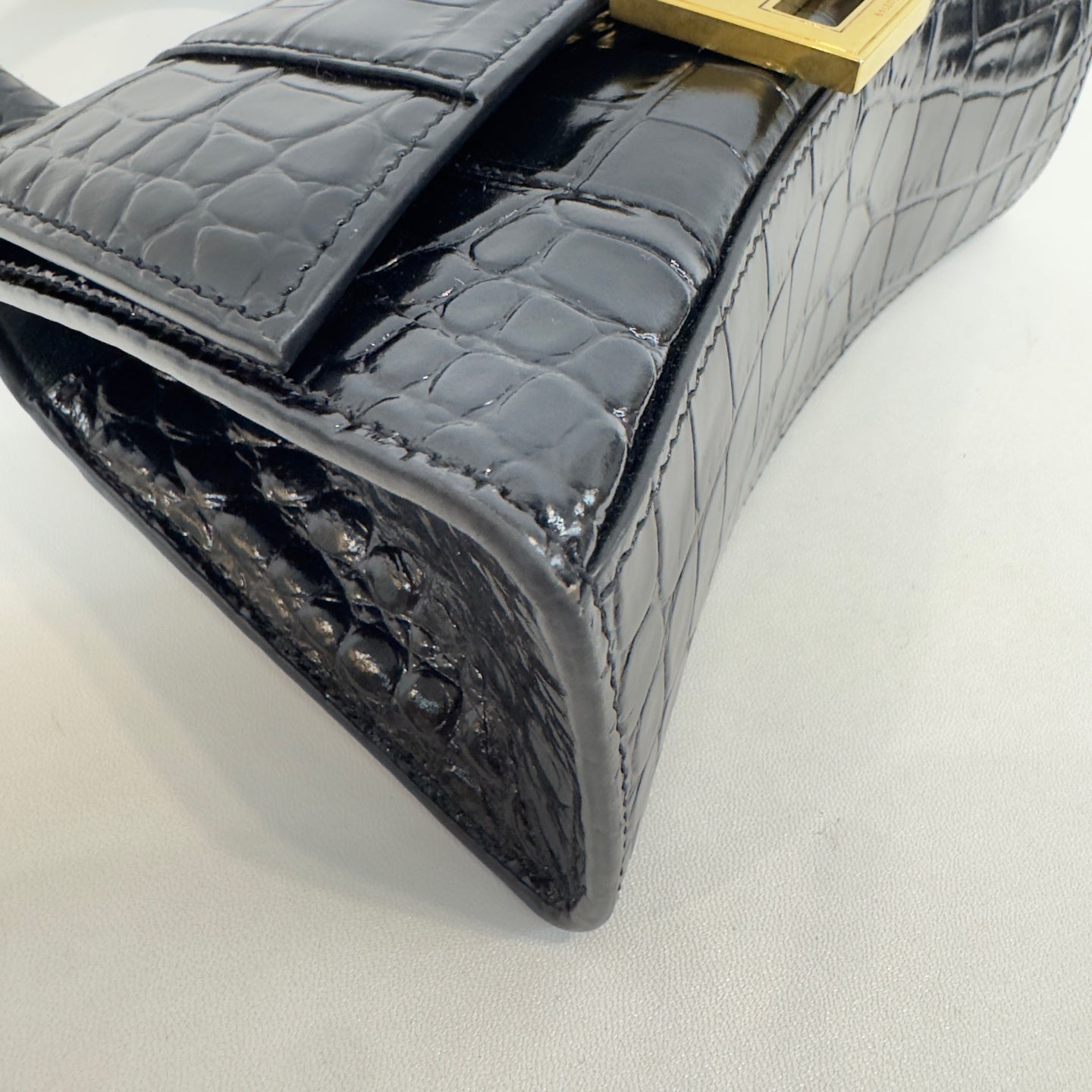Balenciaga - Hourglass - Leather - Black - (mini)