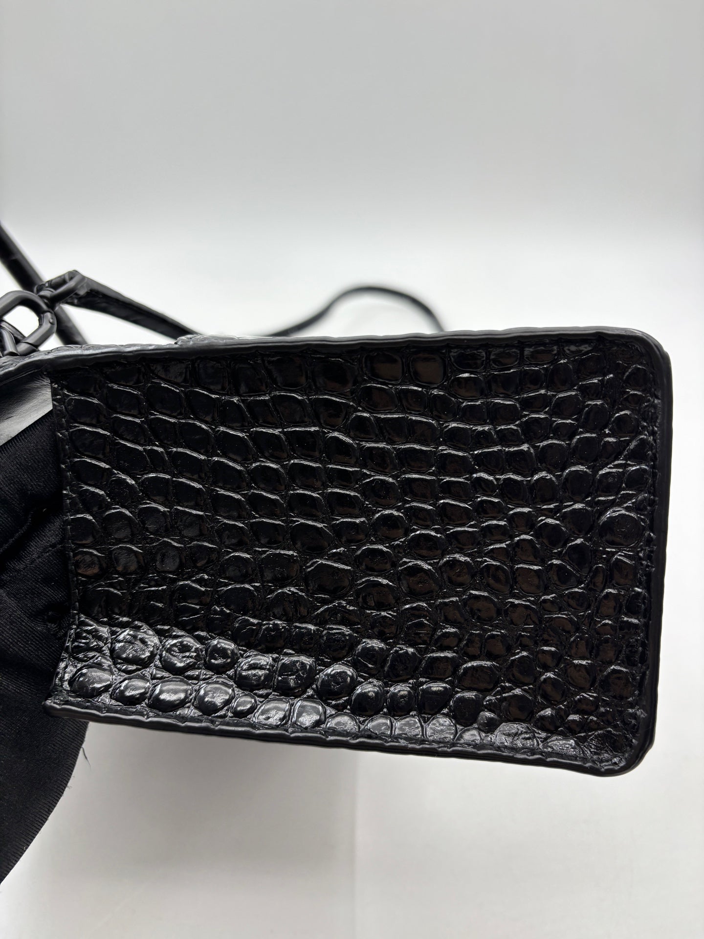 Balenciaga - Hourglass - Leather - Black - (mini)